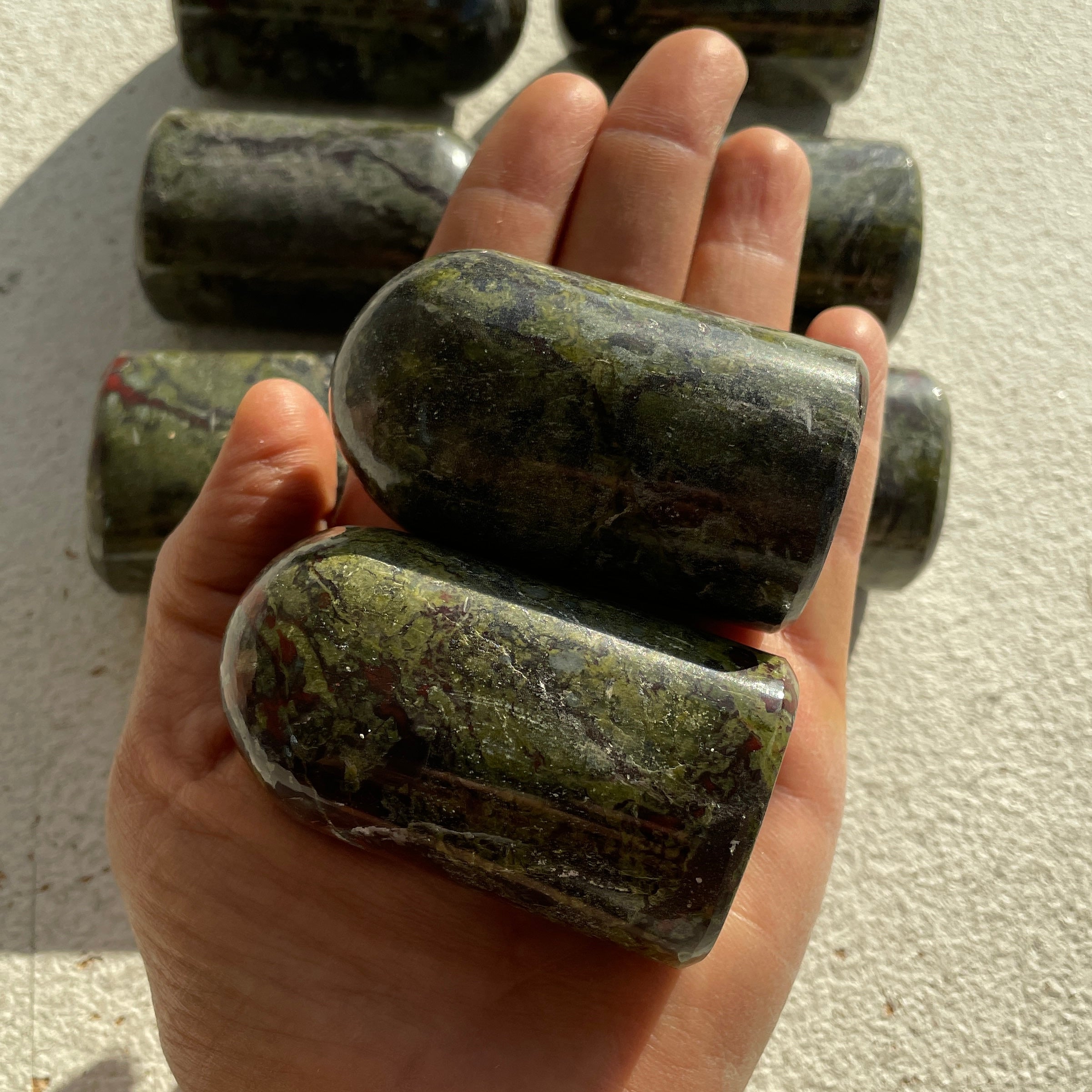 Dragons Blood Jasper Freeform - 1pc