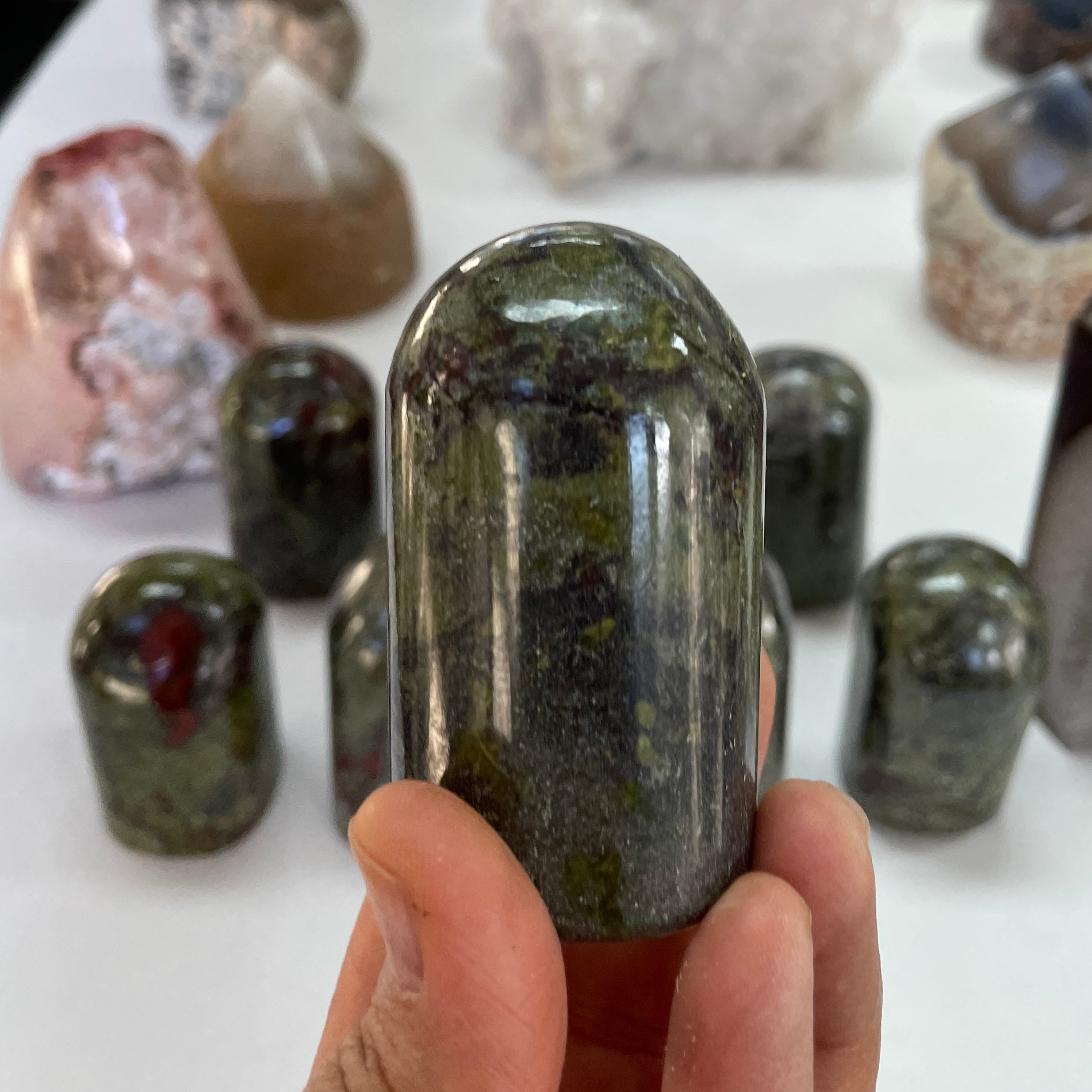 Dragons Blood Jasper Freeform - 1pc