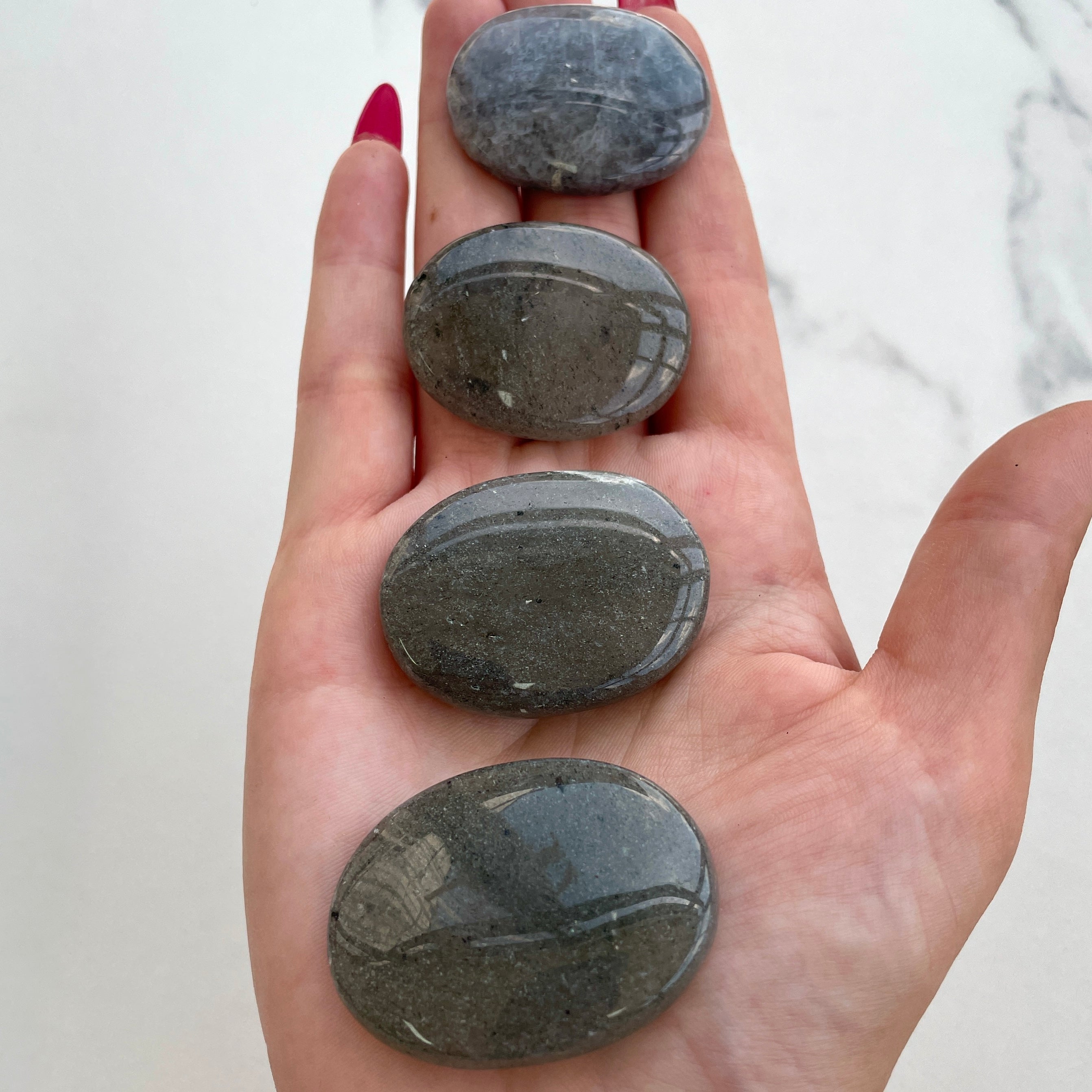Blue Aventurine Palmstone (IN)