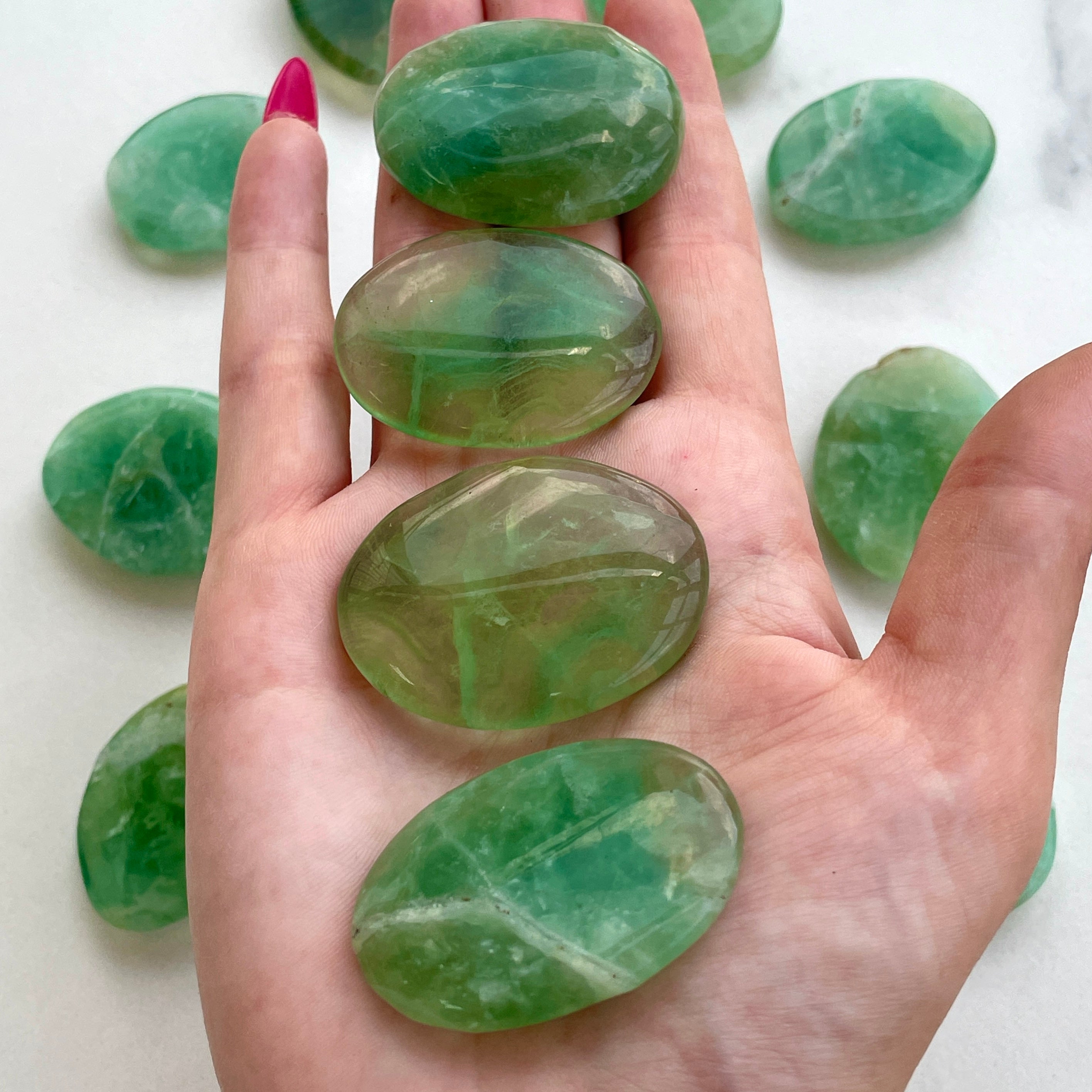 Fluorite Palmstone (IN)