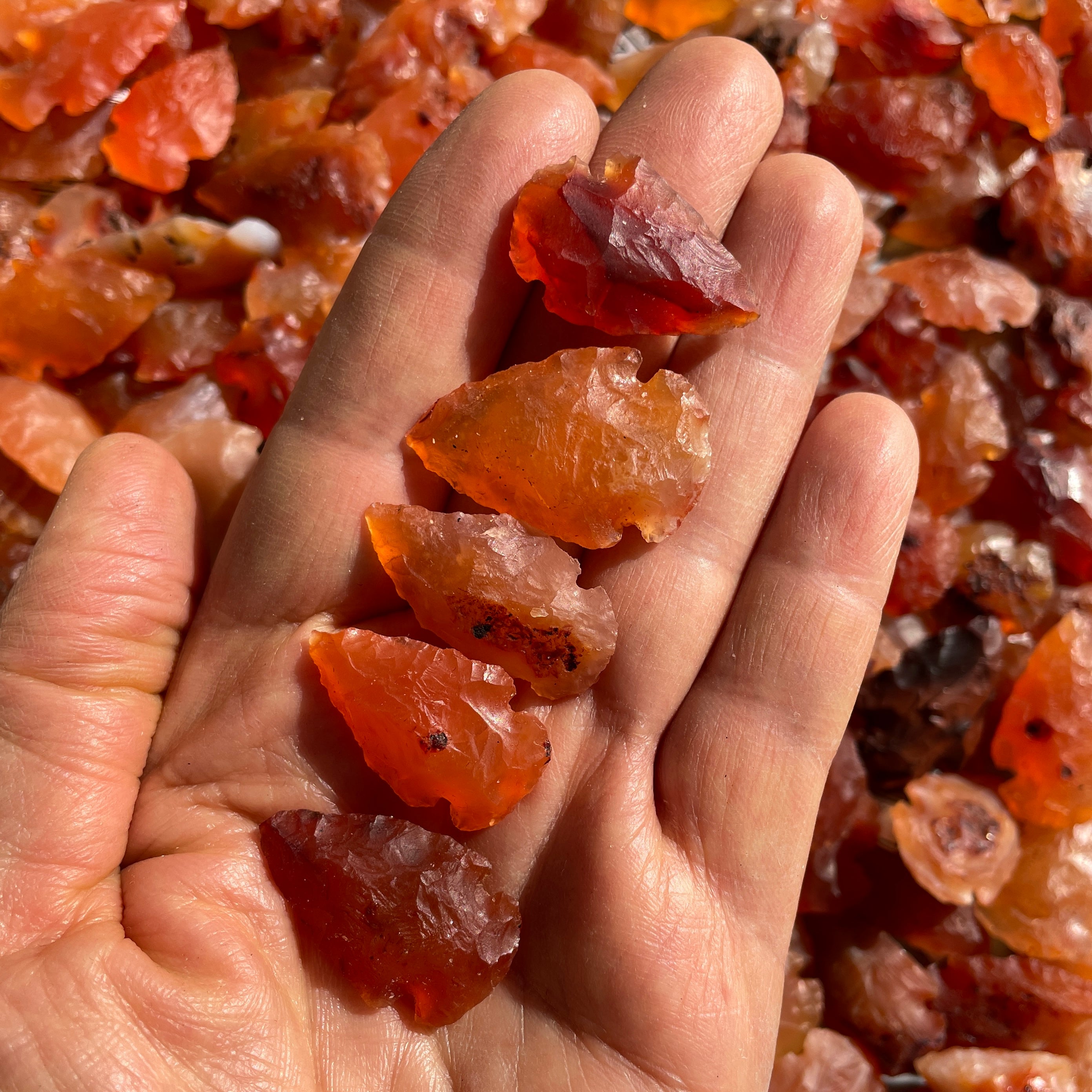 Carnelian Arrowhead