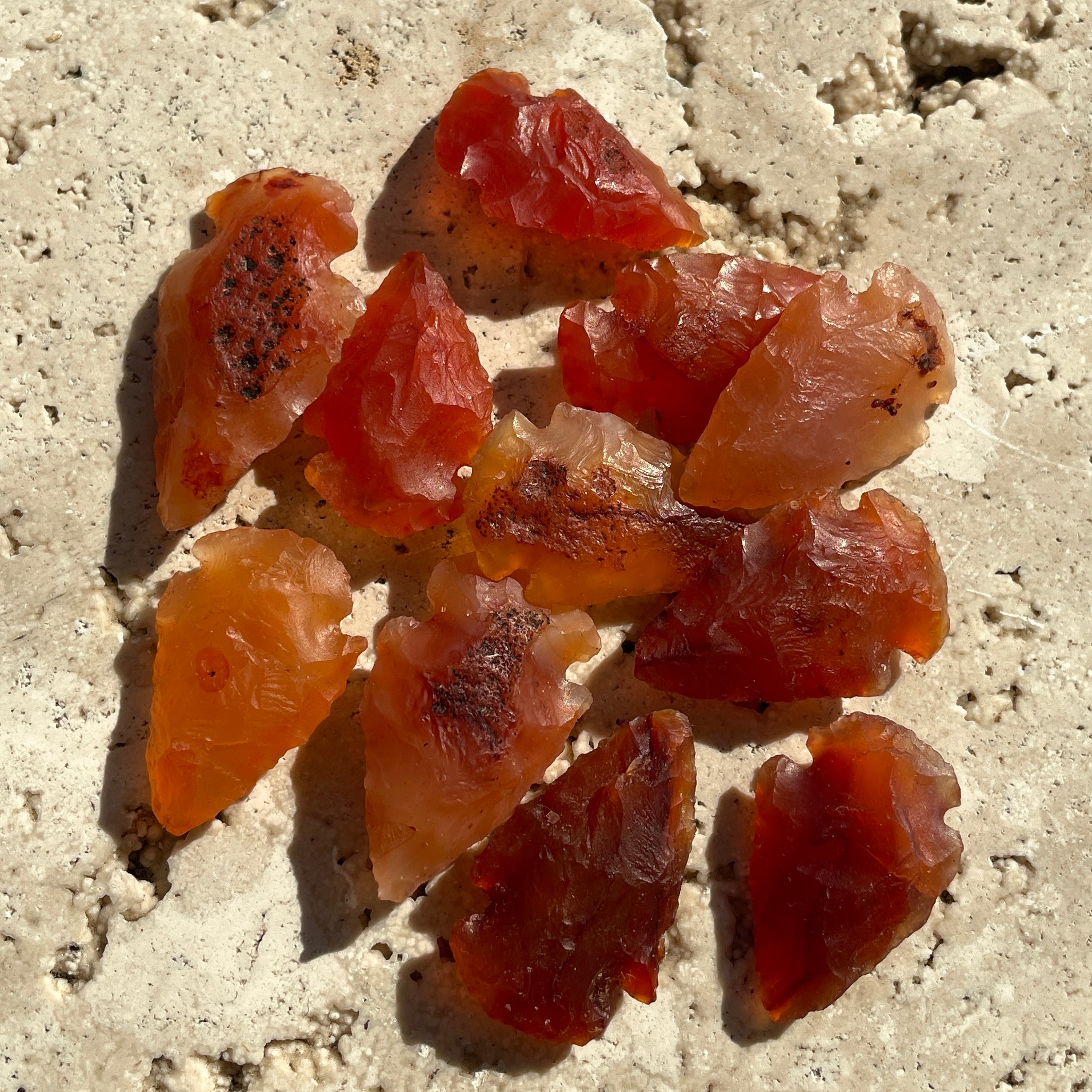 Carnelian Arrowhead