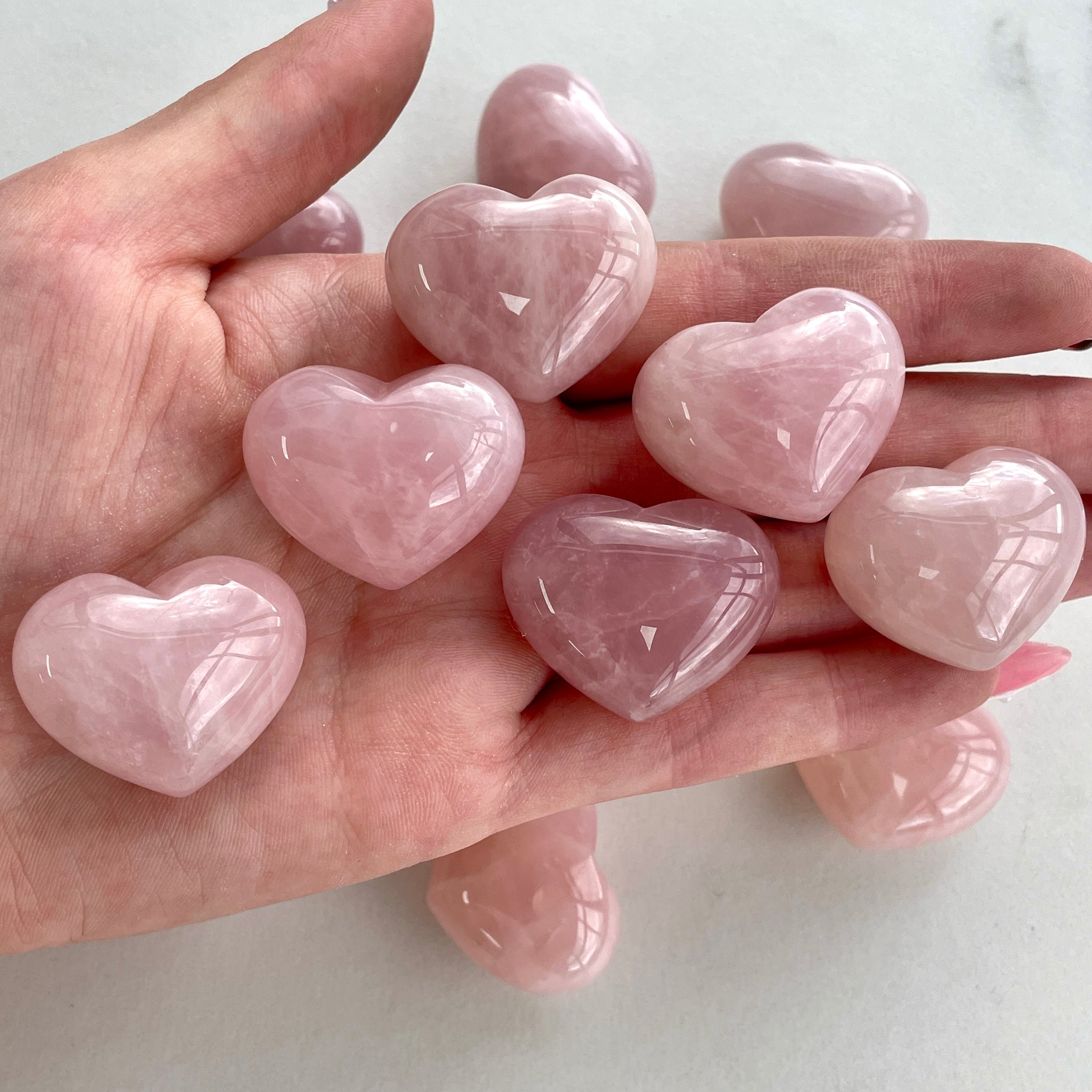 Rose Quartz Heart 3cm