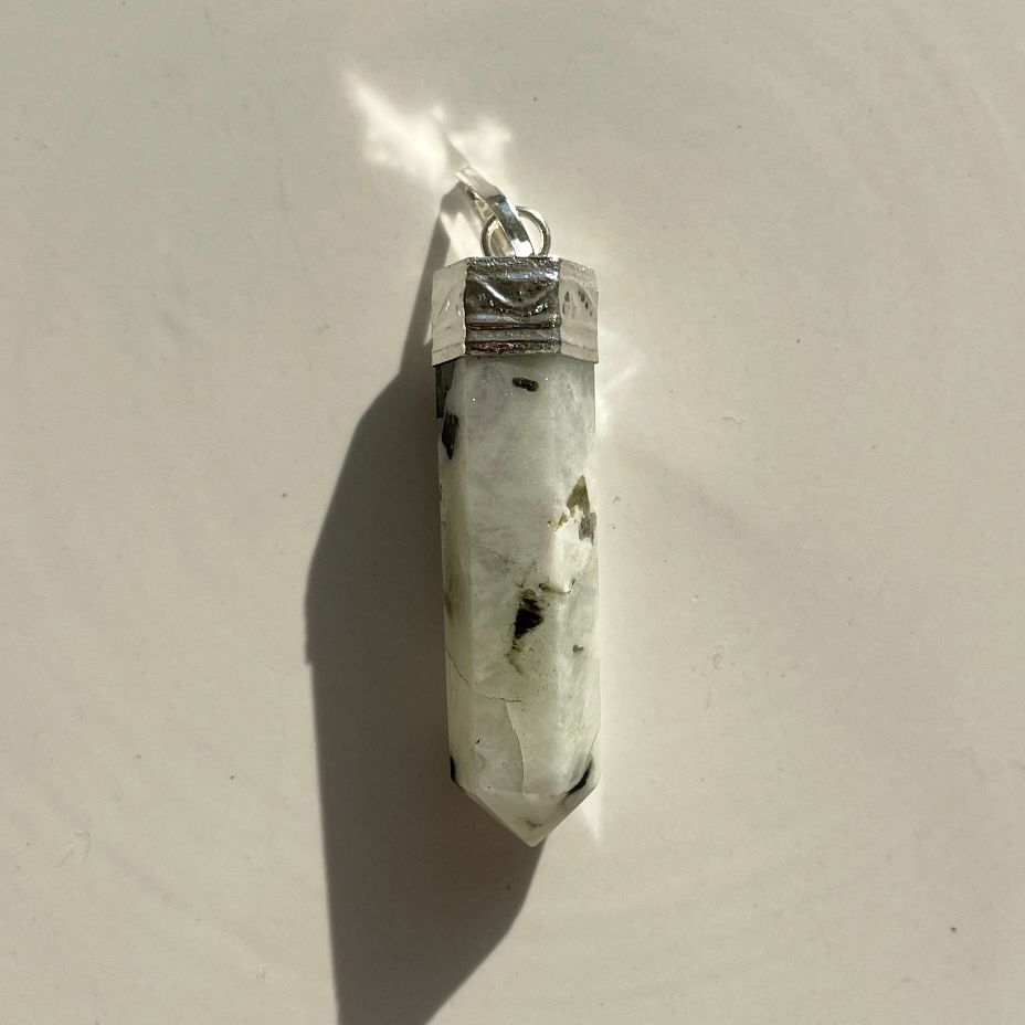 Rainbow Moonstone - Cap Point Pendant