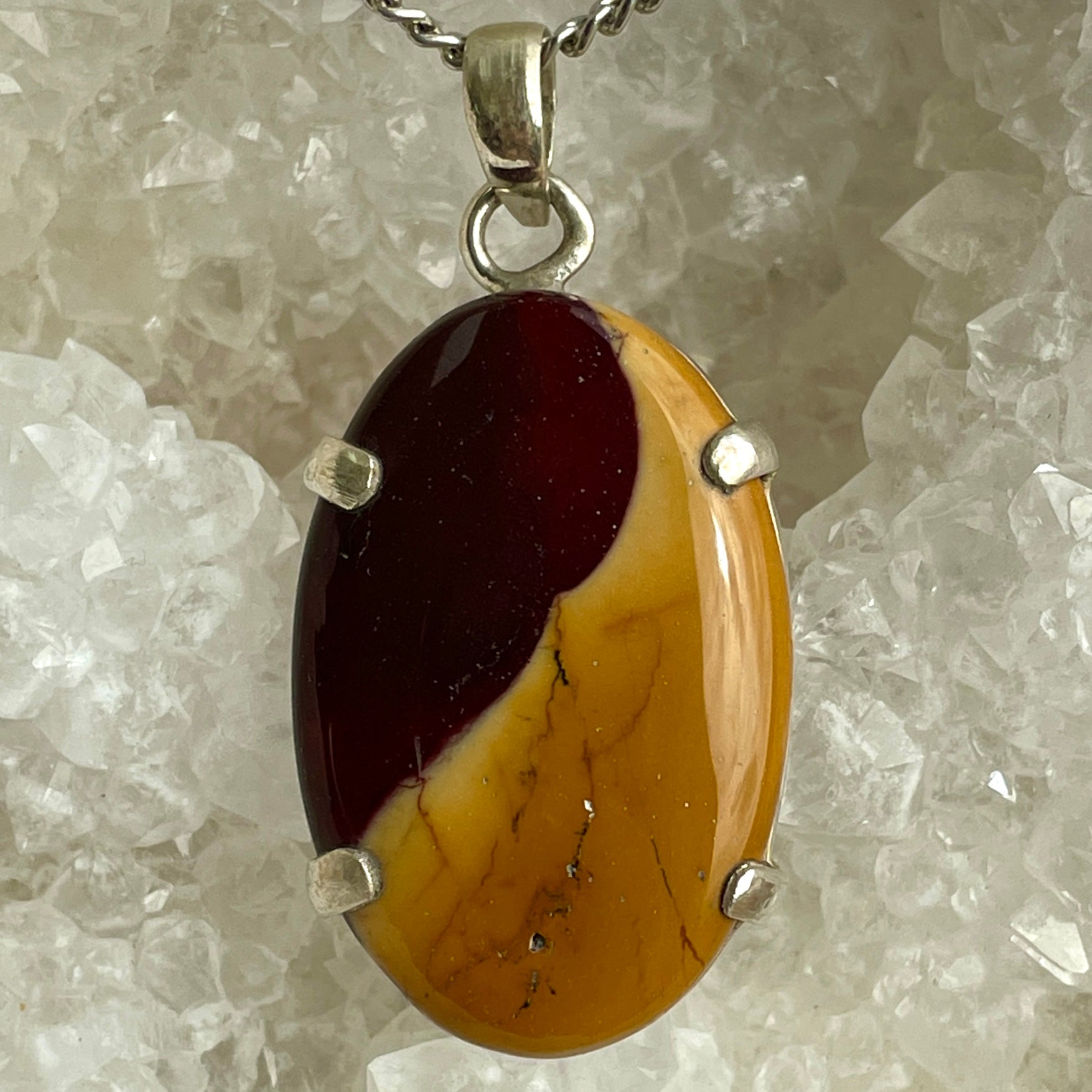 Mookaite Silver Pendant Large - SP83