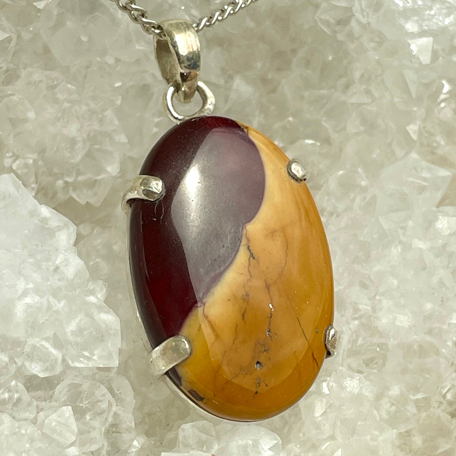 Mookaite Silver Pendant Large - SP83