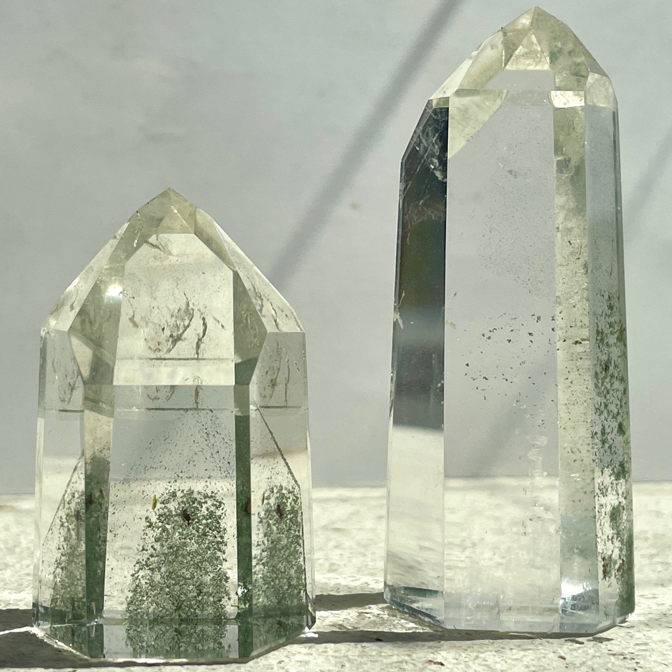 Tourmalinated Quartz Generator Pair - E