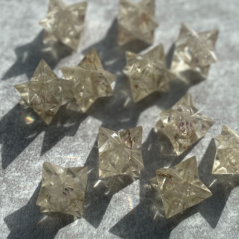 Orgonite Merkaba - Labradorite 2cm