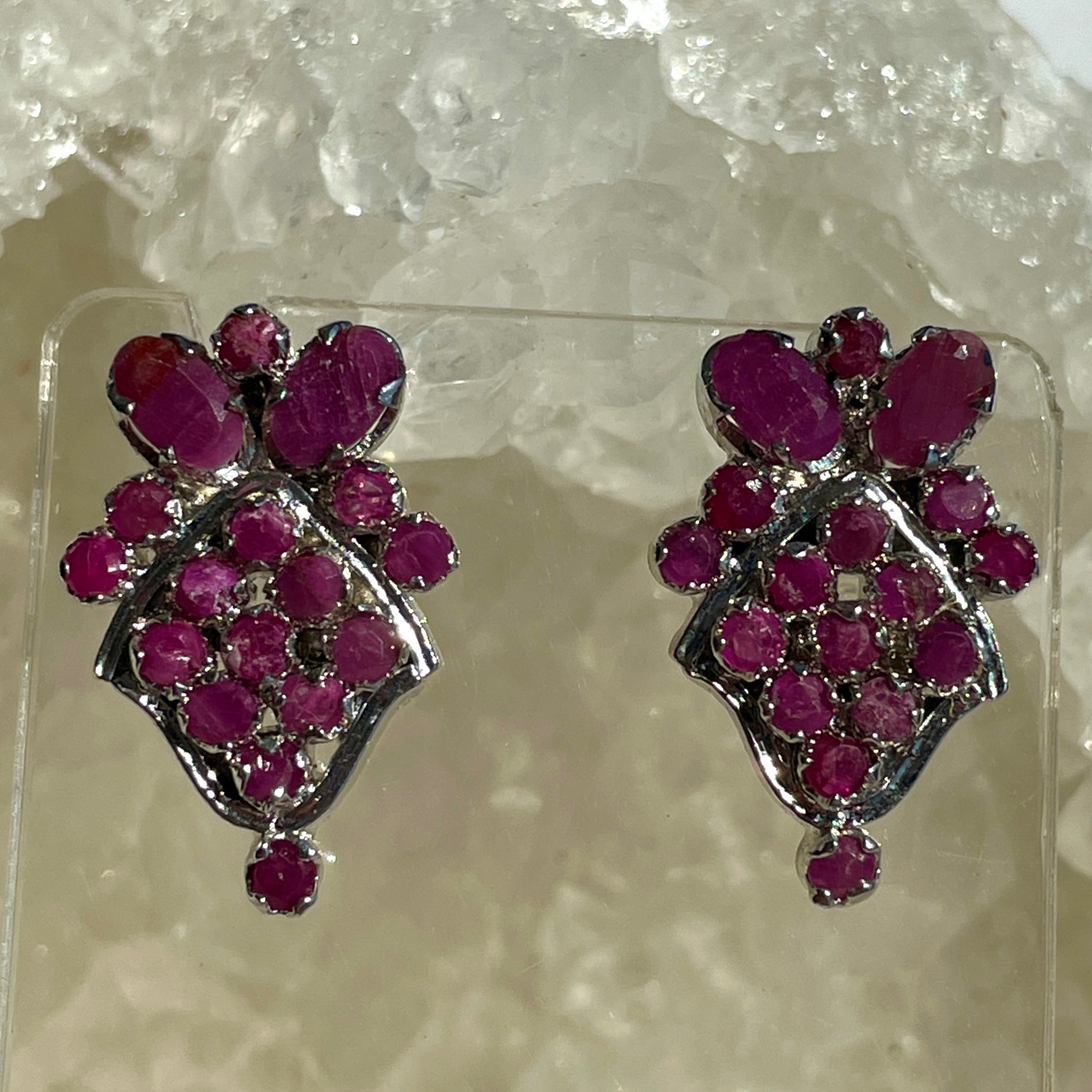 Ruby Earrings - B