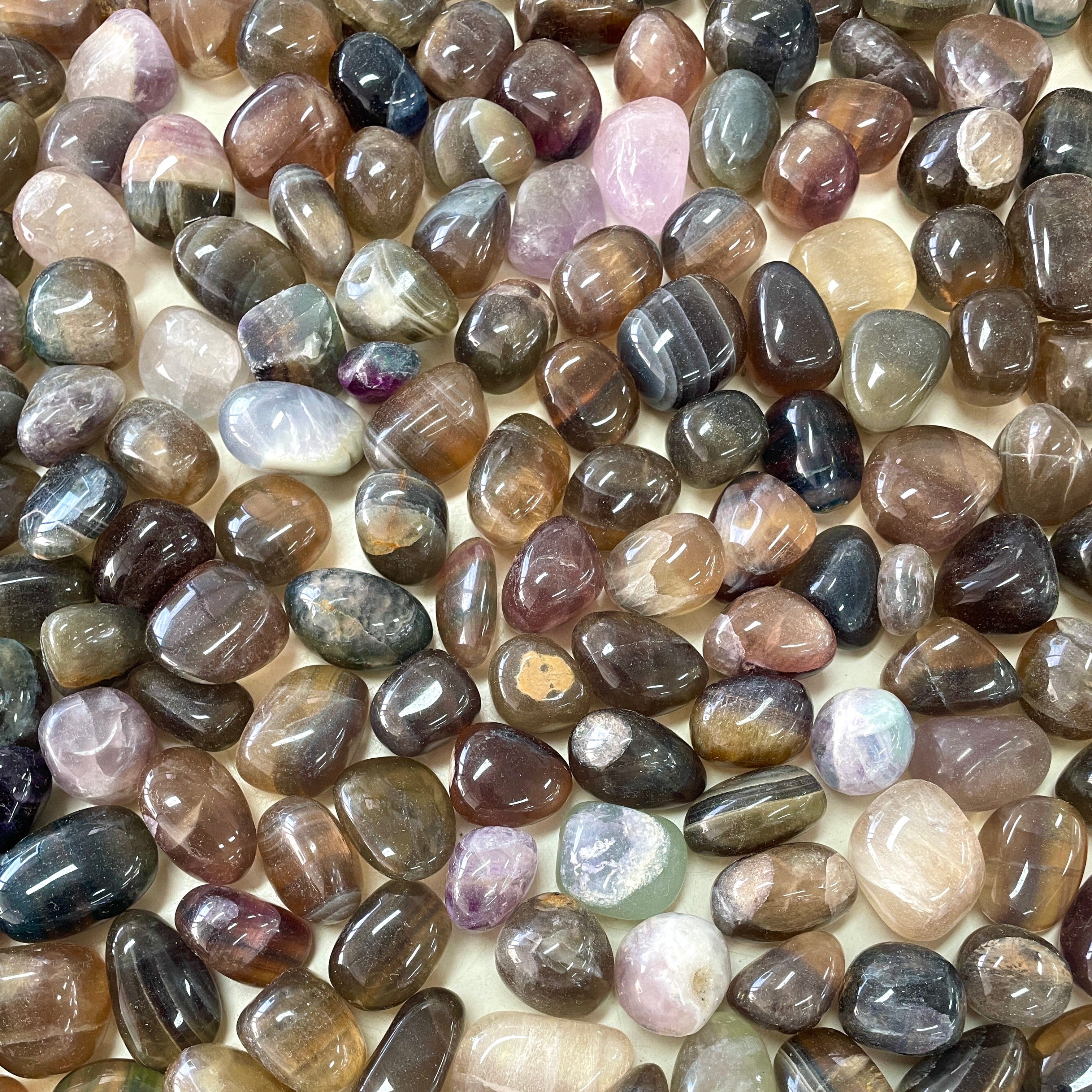 Fluorite Tumbled ~ 10pc