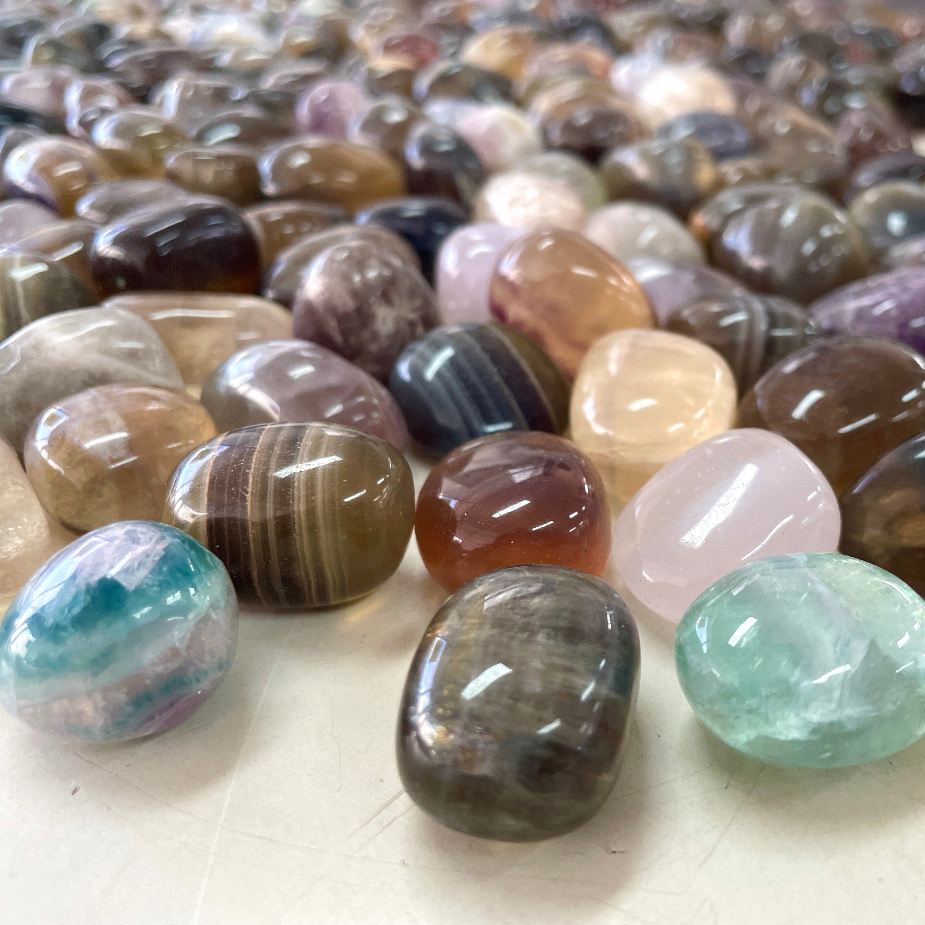 Fluorite Tumbled ~ 10pc
