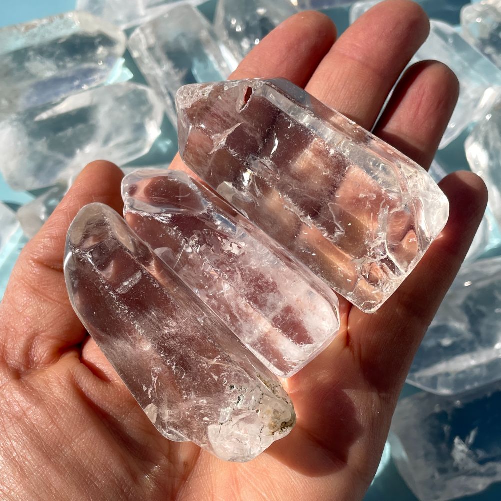 Clear Quartz Polished Point Freeform - 1pc
