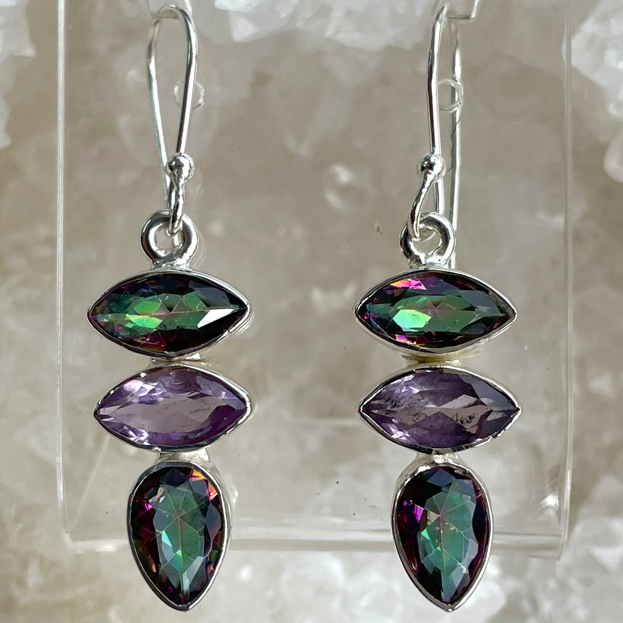 Mystic Topaz Earrings - H
