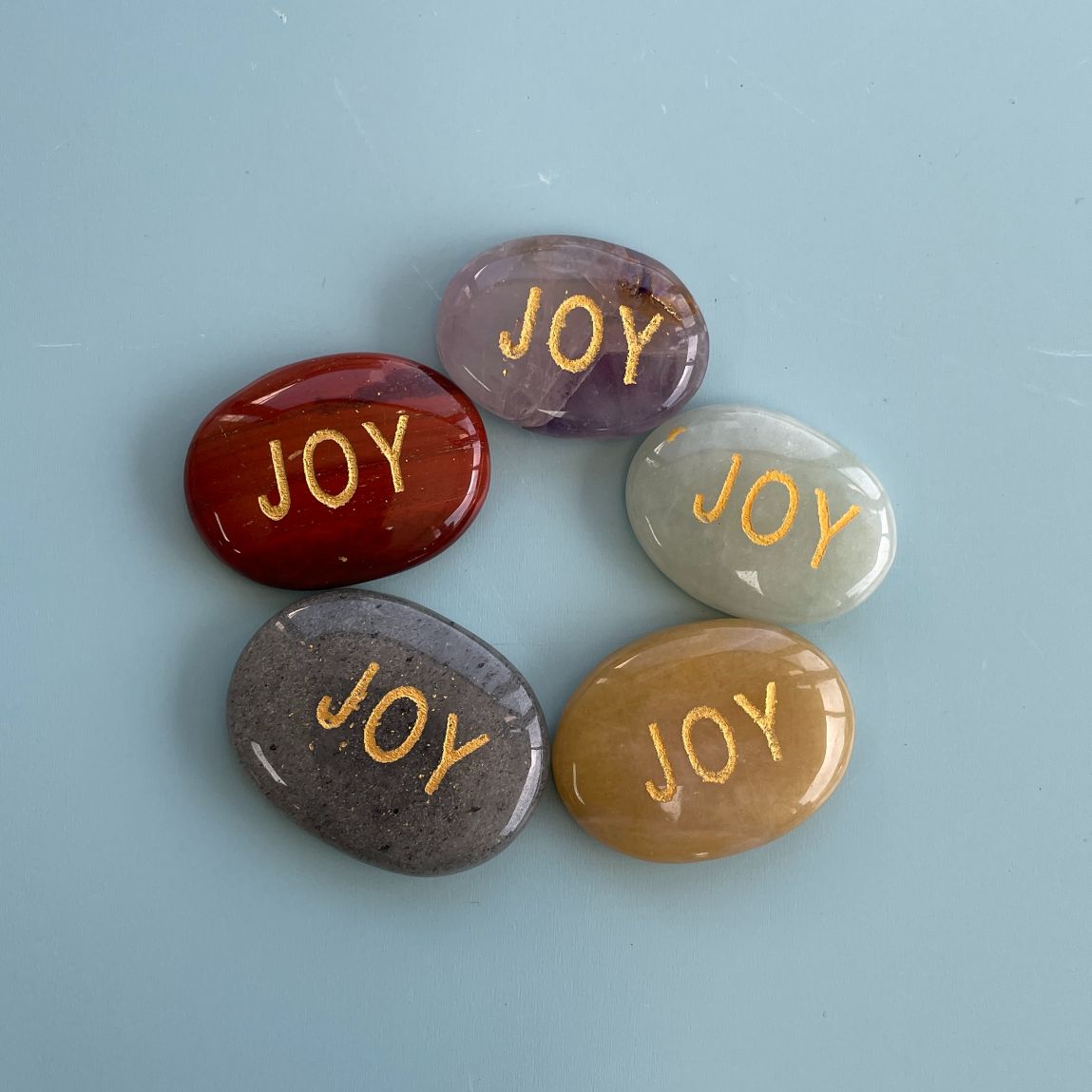 Word Palmstone - Joy - 1pc
