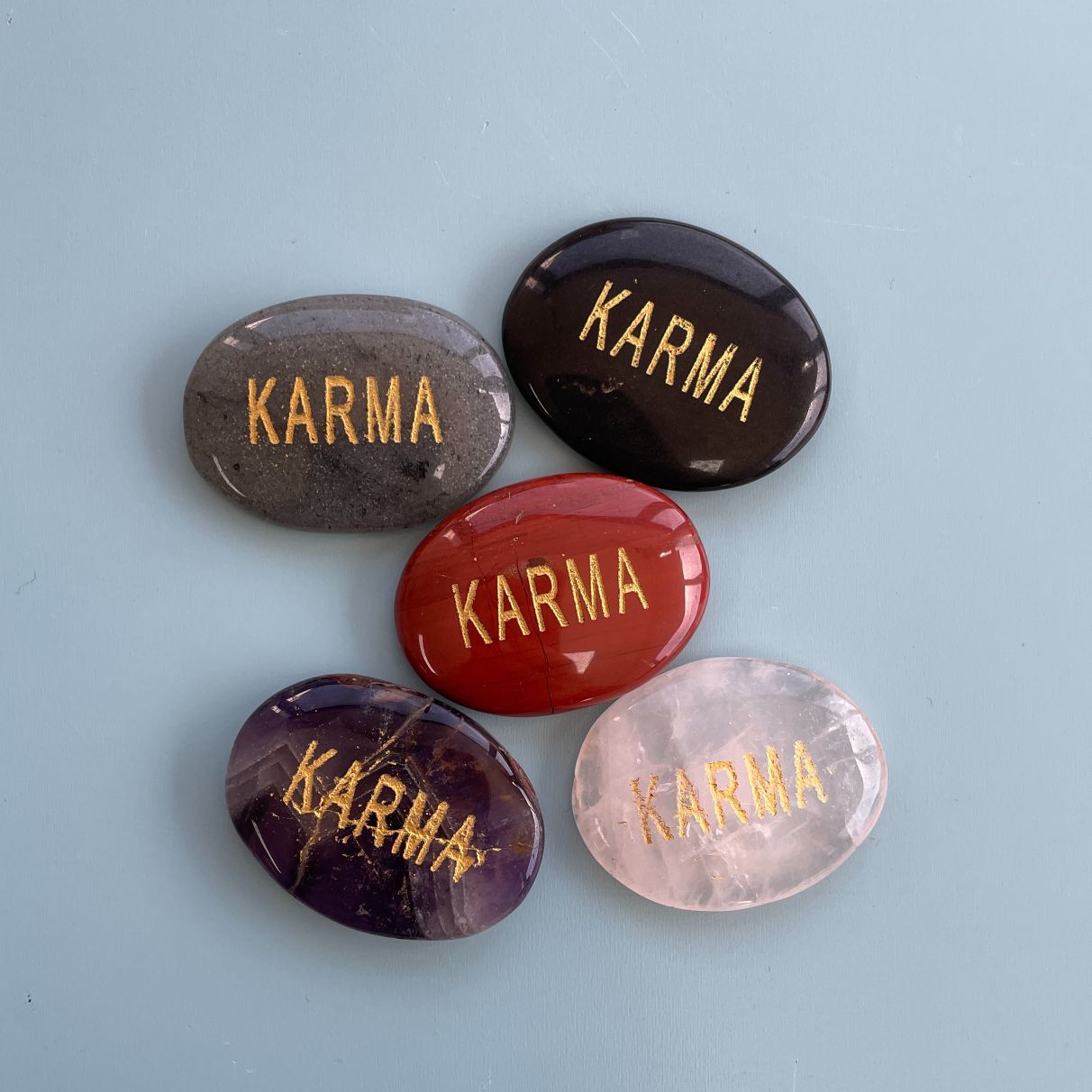 Word Palmstone - Karma - 1pc