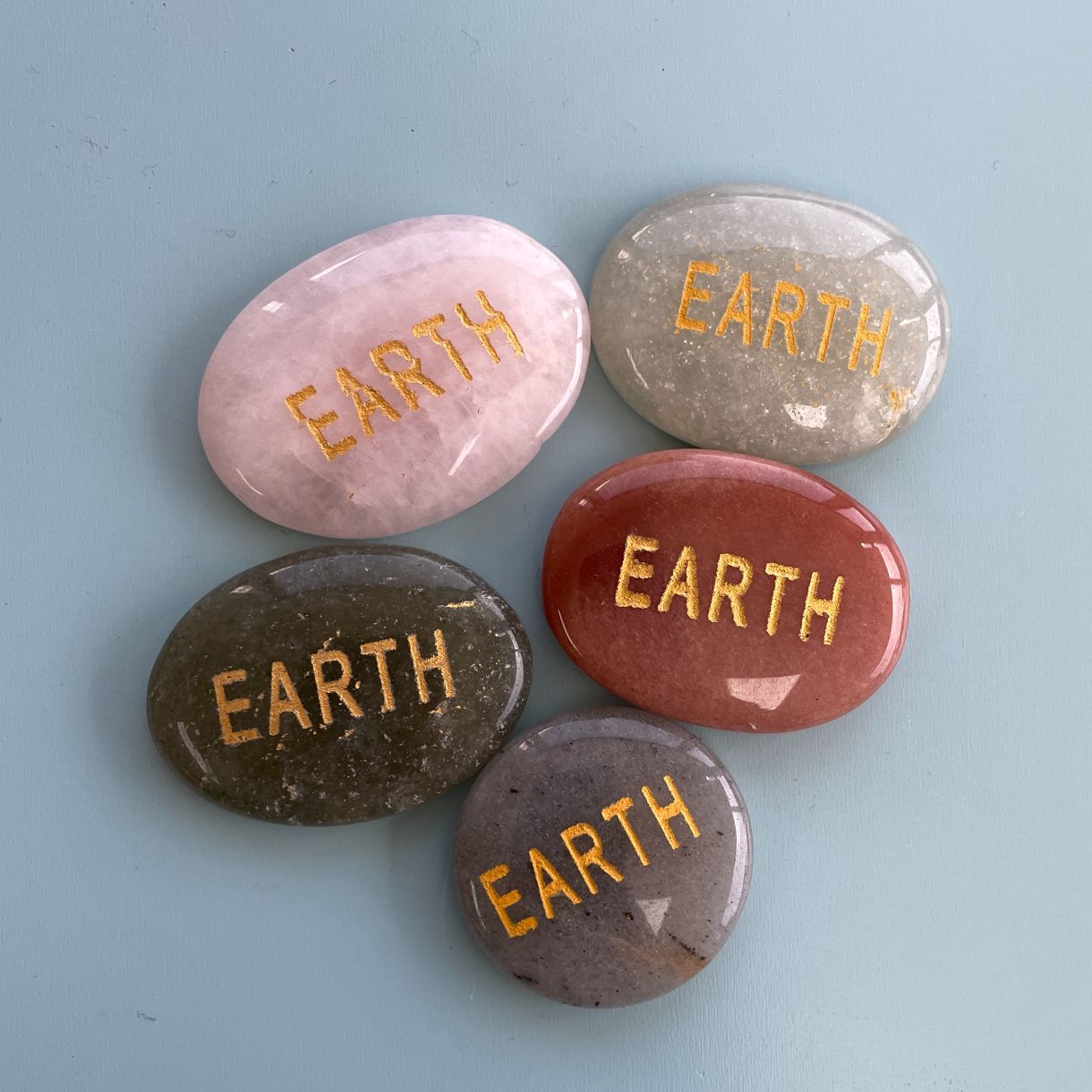 Word Palmstone - Earth - 1pc