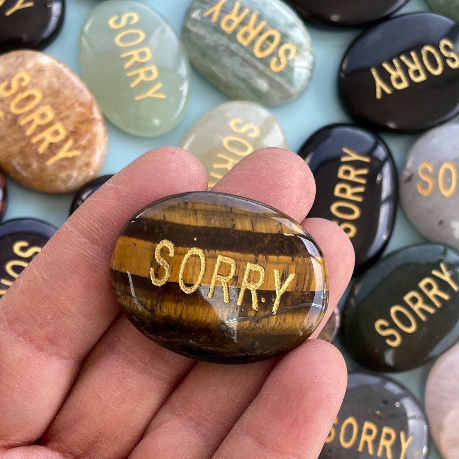 Word Palmstone - Sorry - 1pc
