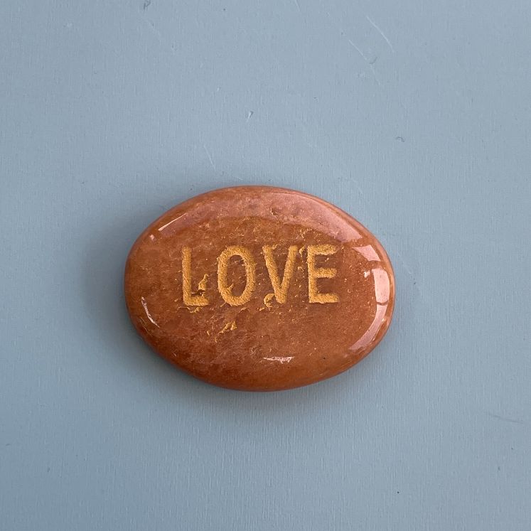 Word Palmstone - Love - 1pc