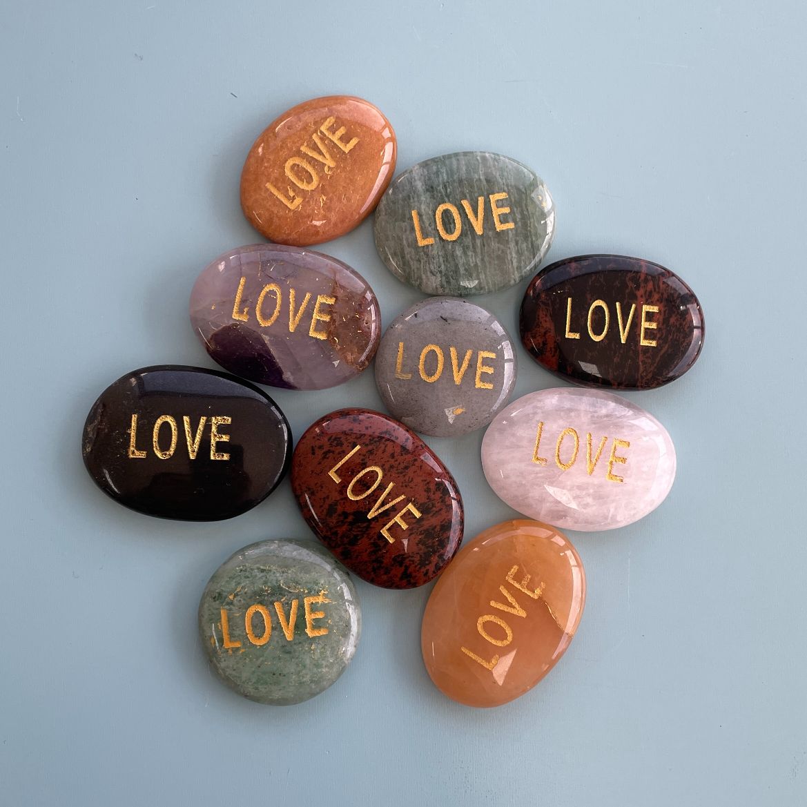 Word Palmstone - Love - 1pc