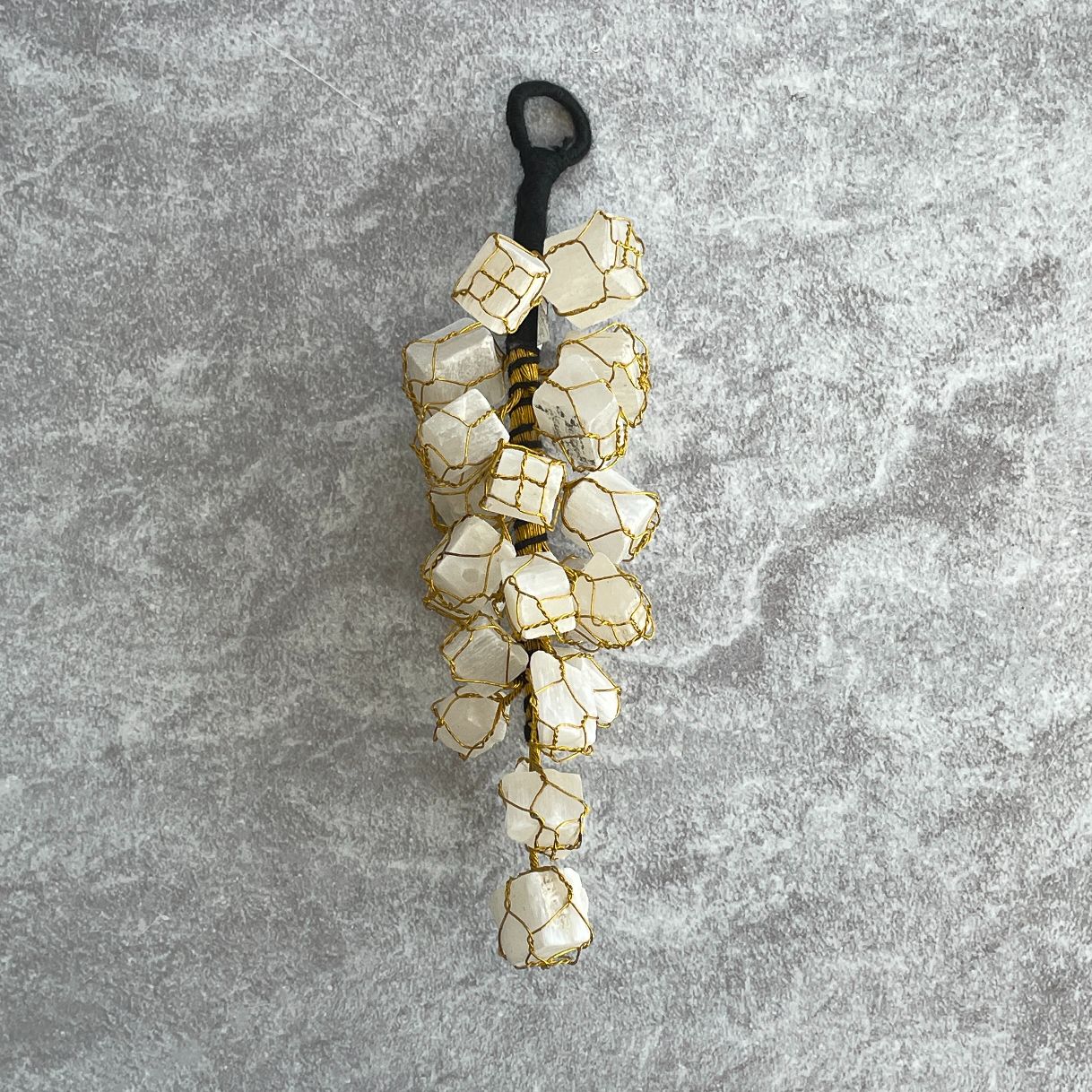 Mini Tumble Hanger - Selenite