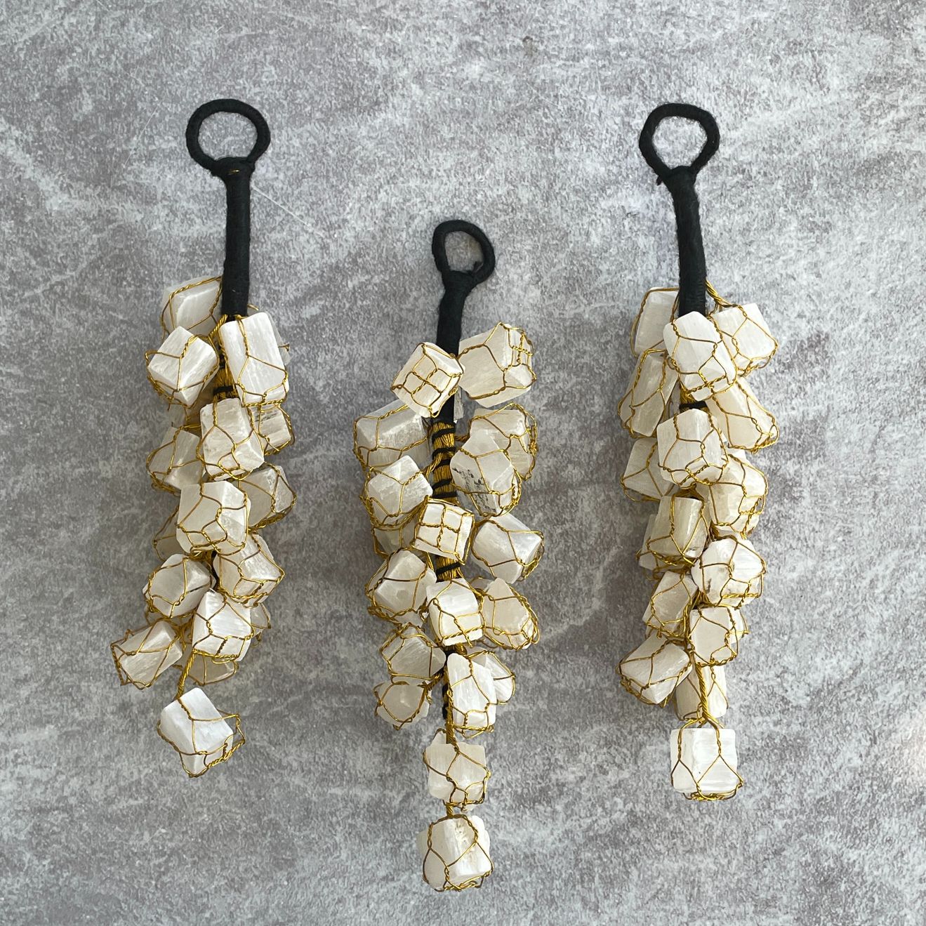 Mini Tumble Hanger - Selenite