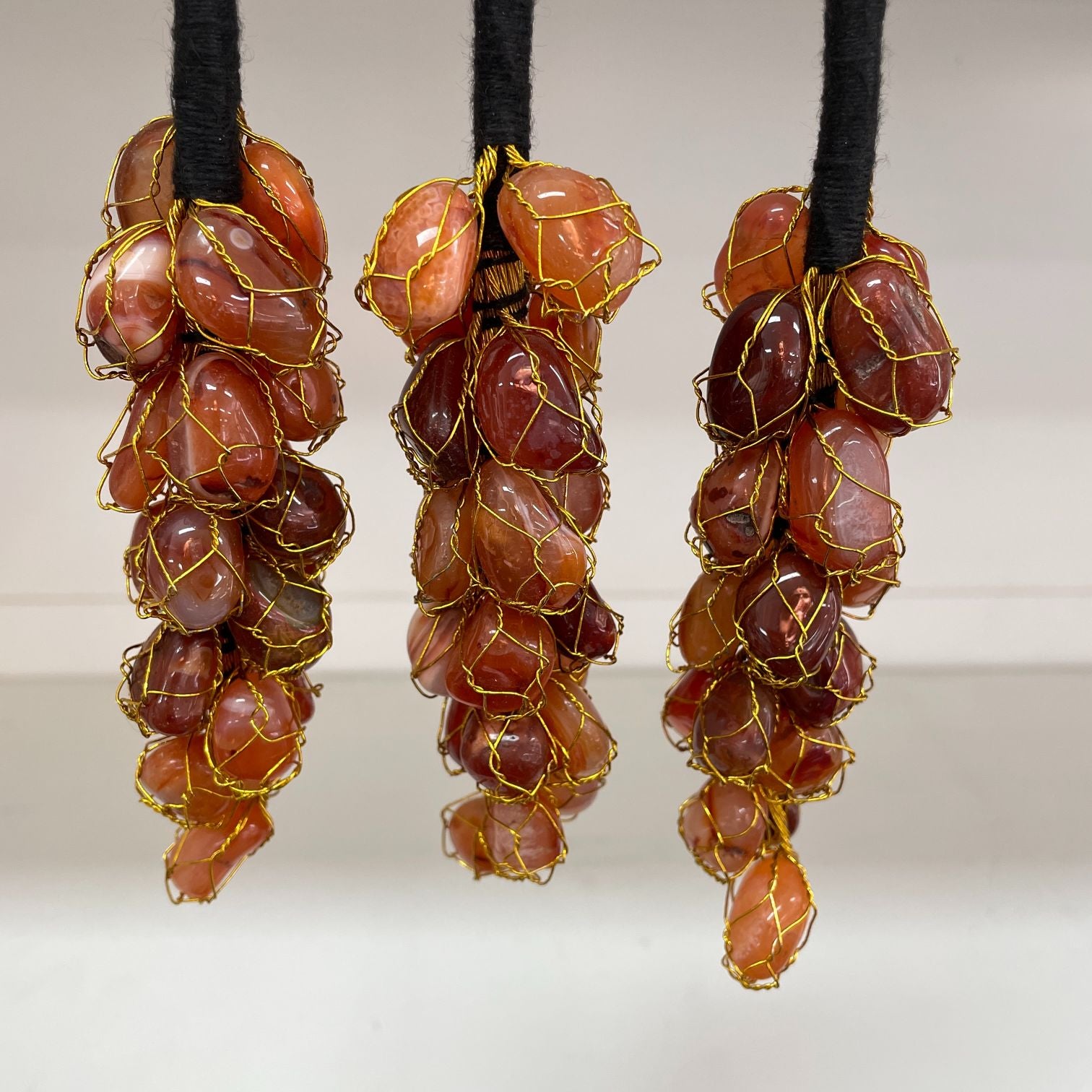 Mini Tumble Hanger - Carnelian