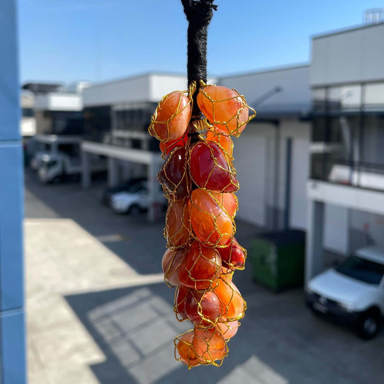 Mini Tumble Hanger - Carnelian