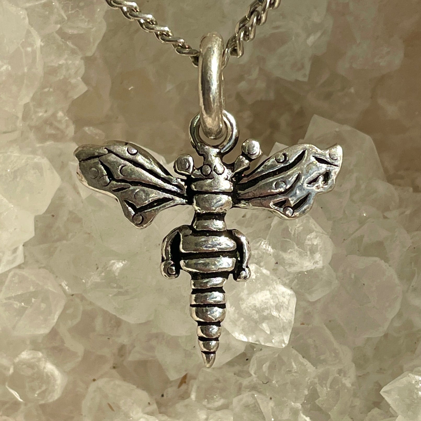 Queen Bee Sterling Silver Pendant