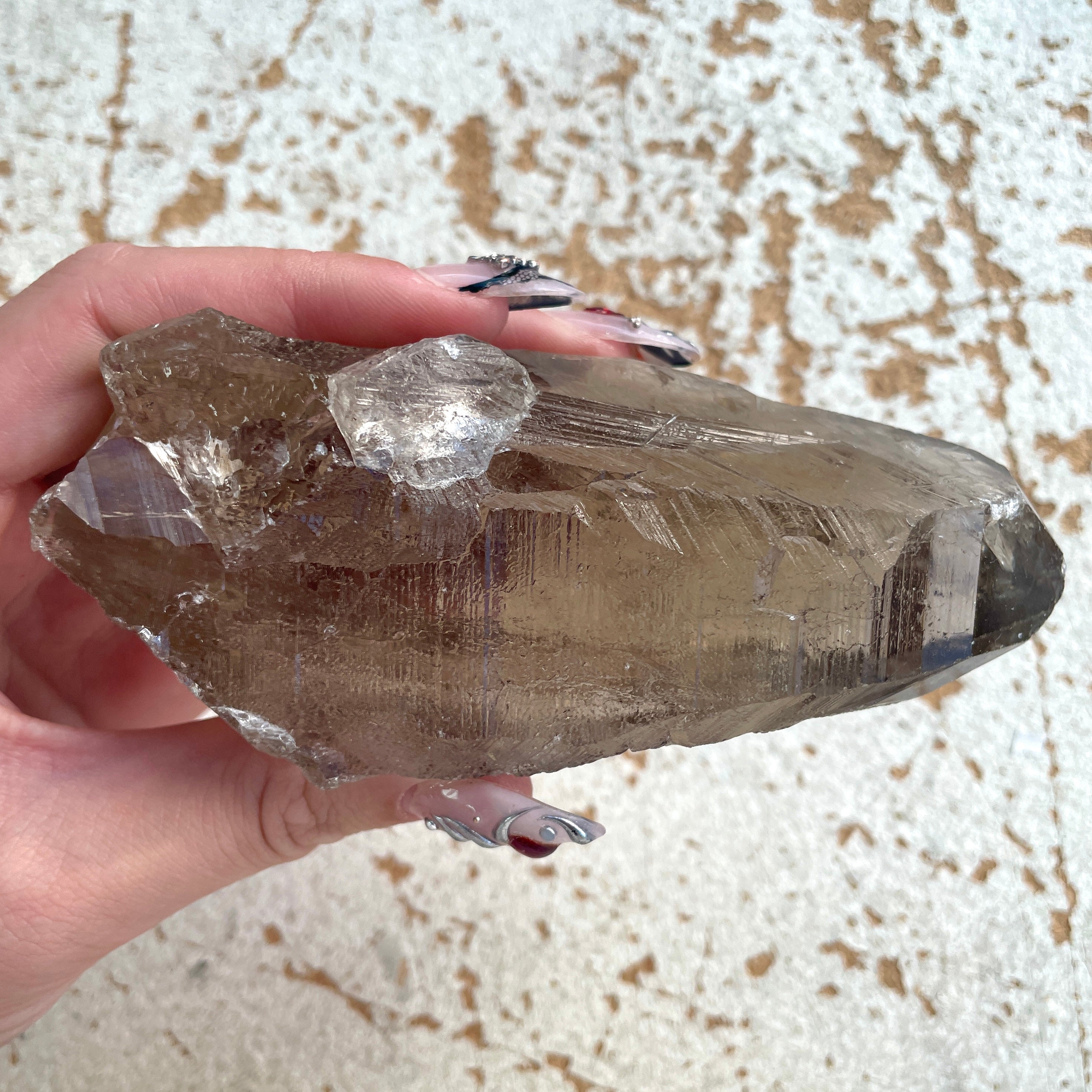 Smokey Quartz Point Large