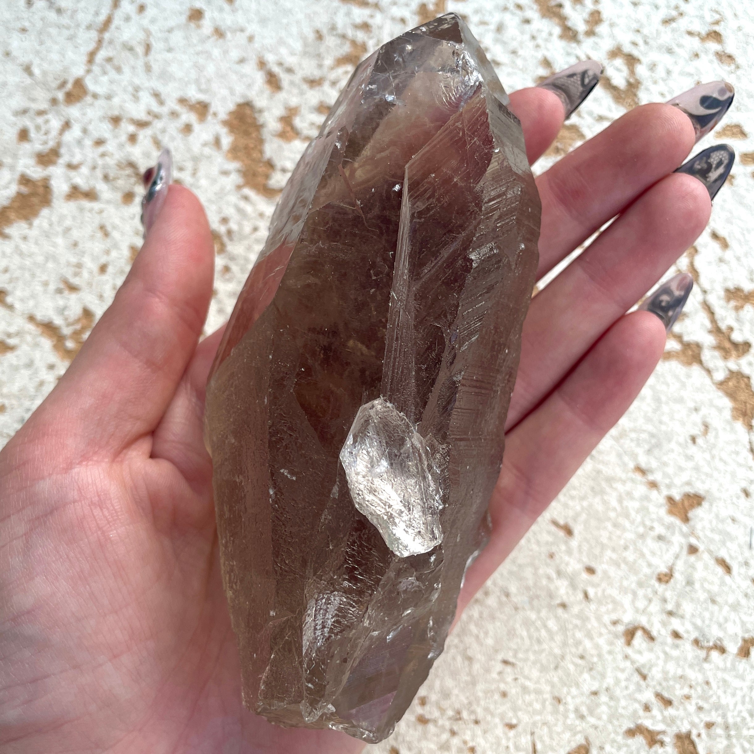 Smokey Quartz Point Large