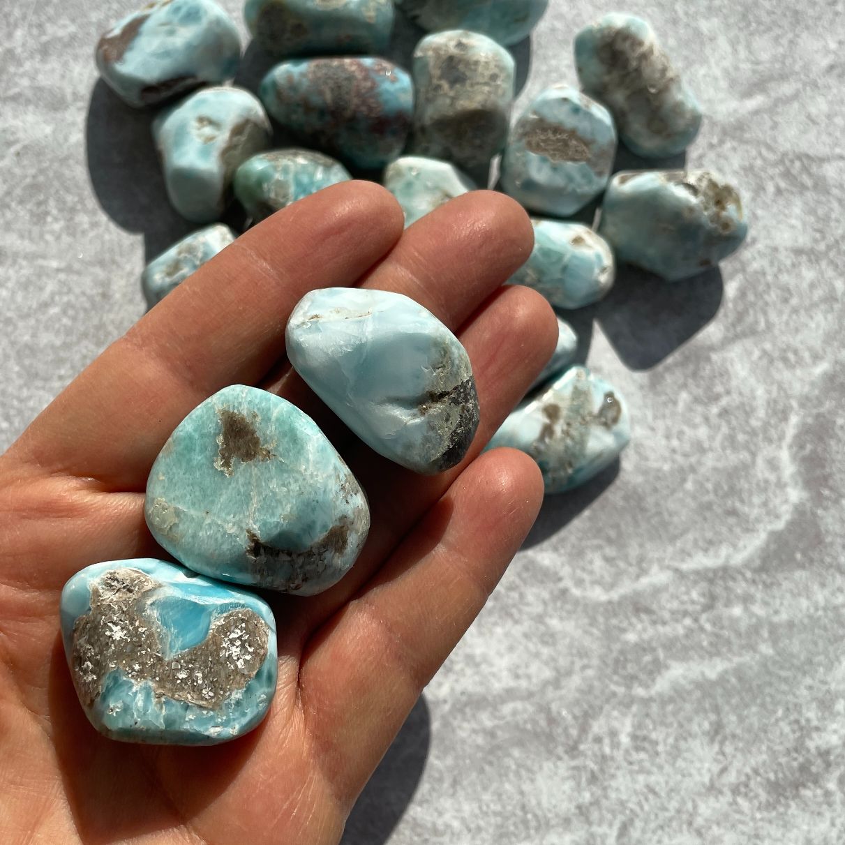 Larimar Tumble 1pc - LGE