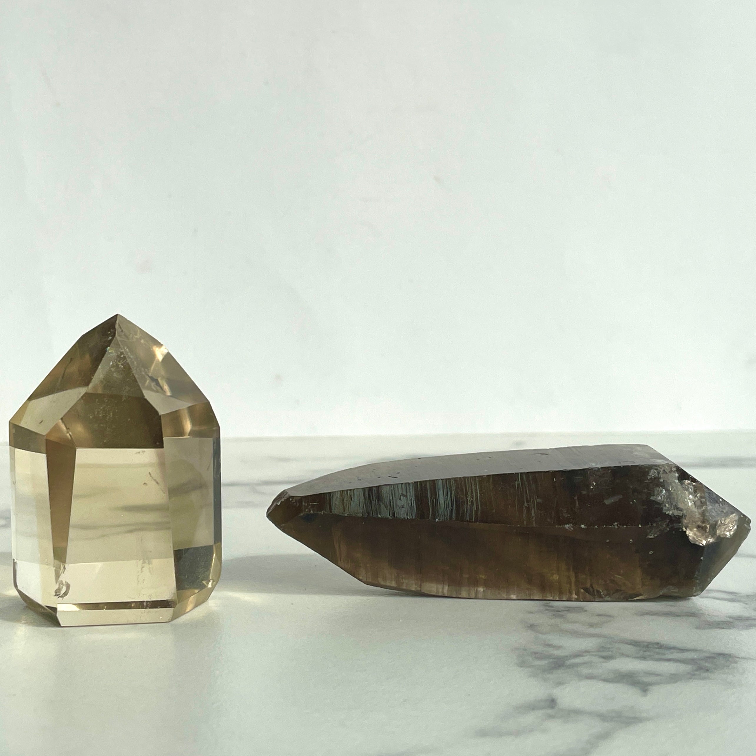 Smokey Quartz Generator Pair - M