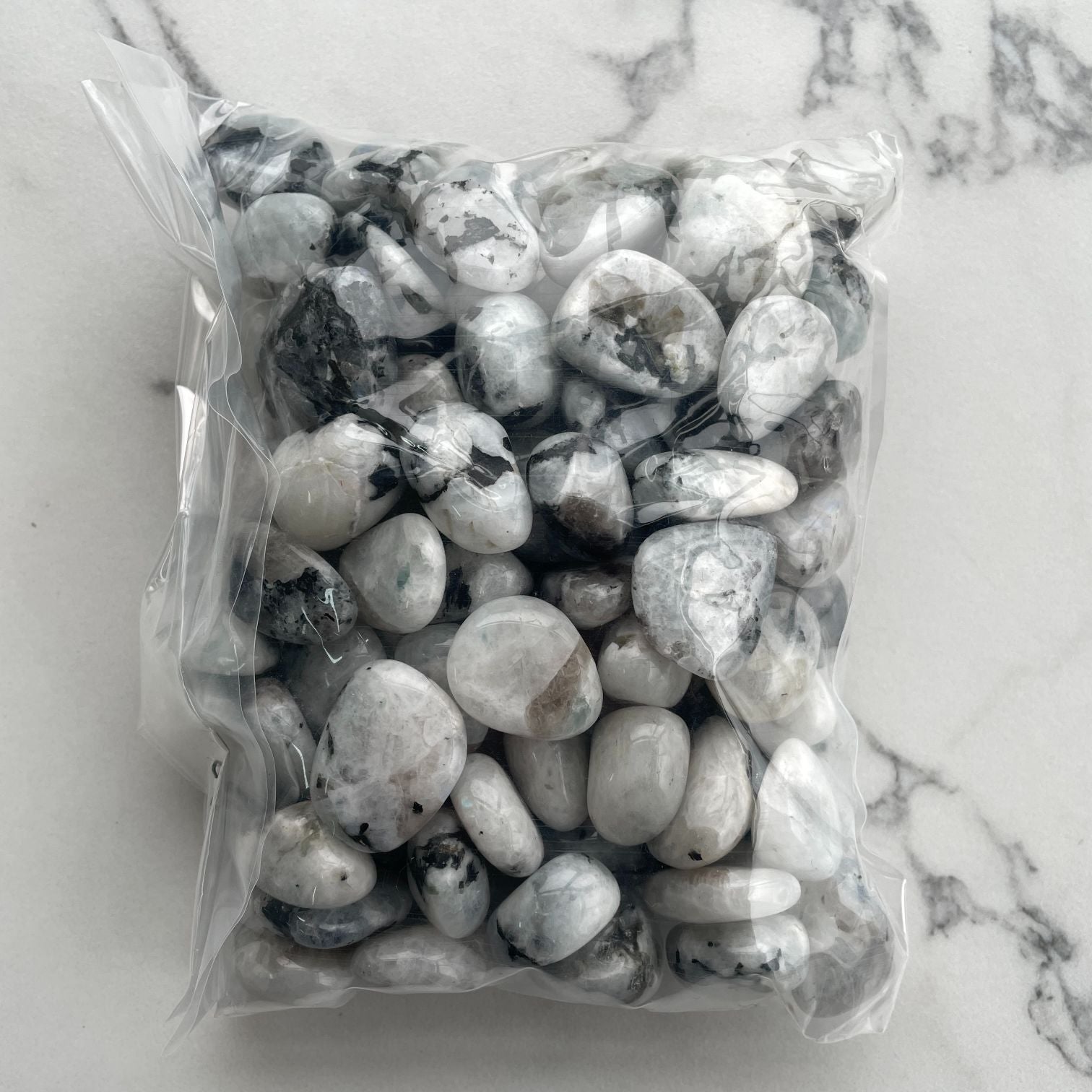 Rainbow Moonstone Tumbled - 1KG (50-60pc)