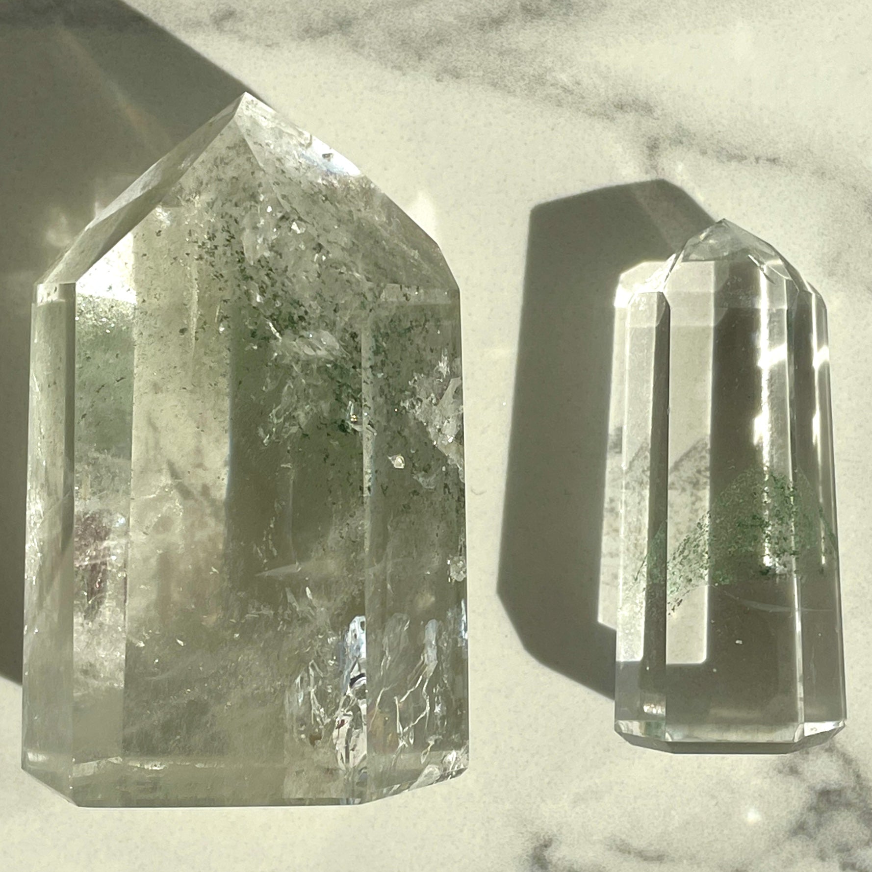 Tourmalinated Quartz Generator Pair - H