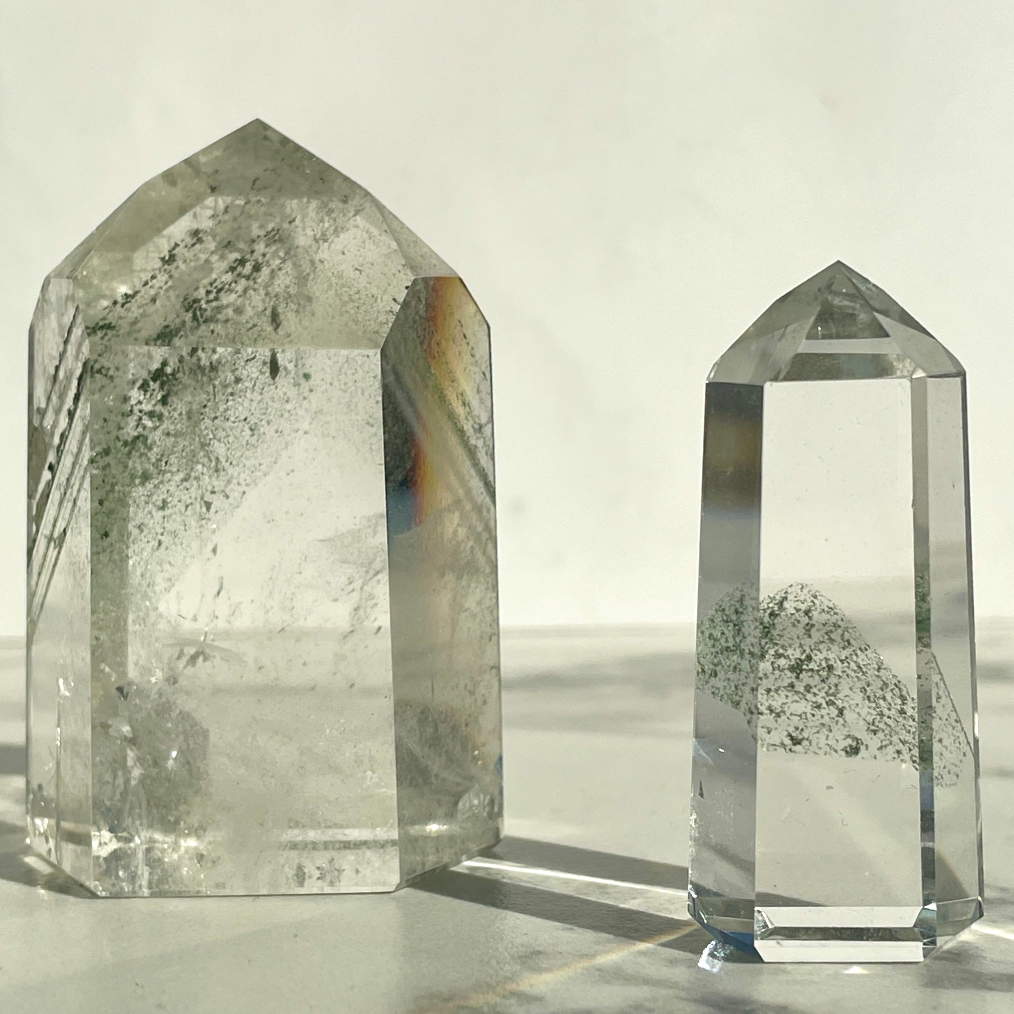 Tourmalinated Quartz Generator Pair - H