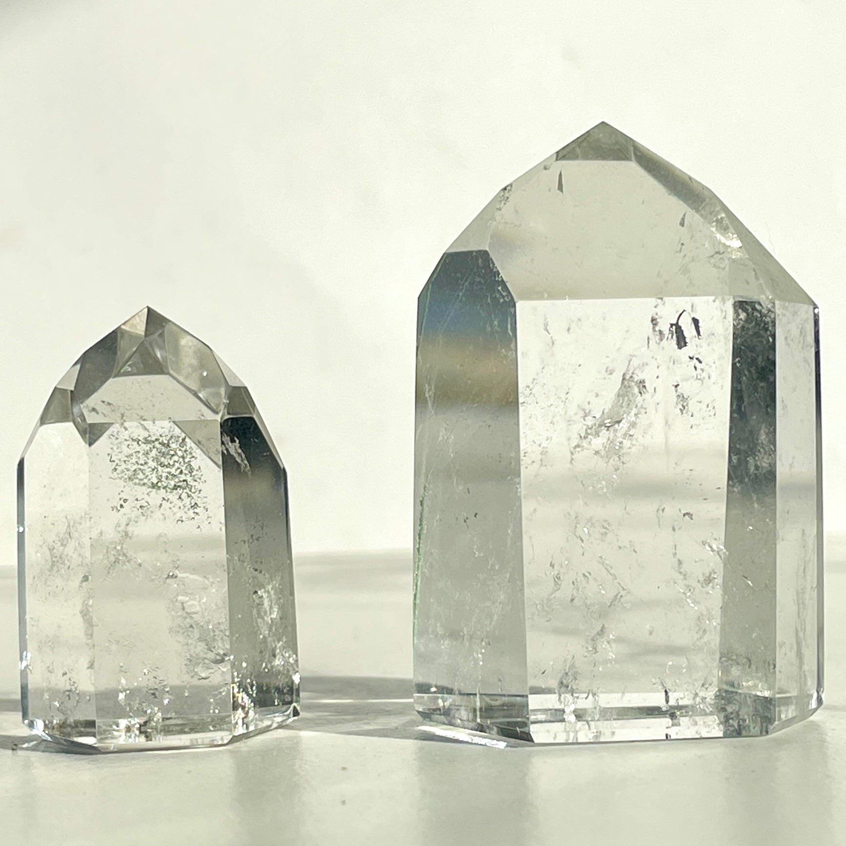 Tourmalinated Quartz Generator Pair - K