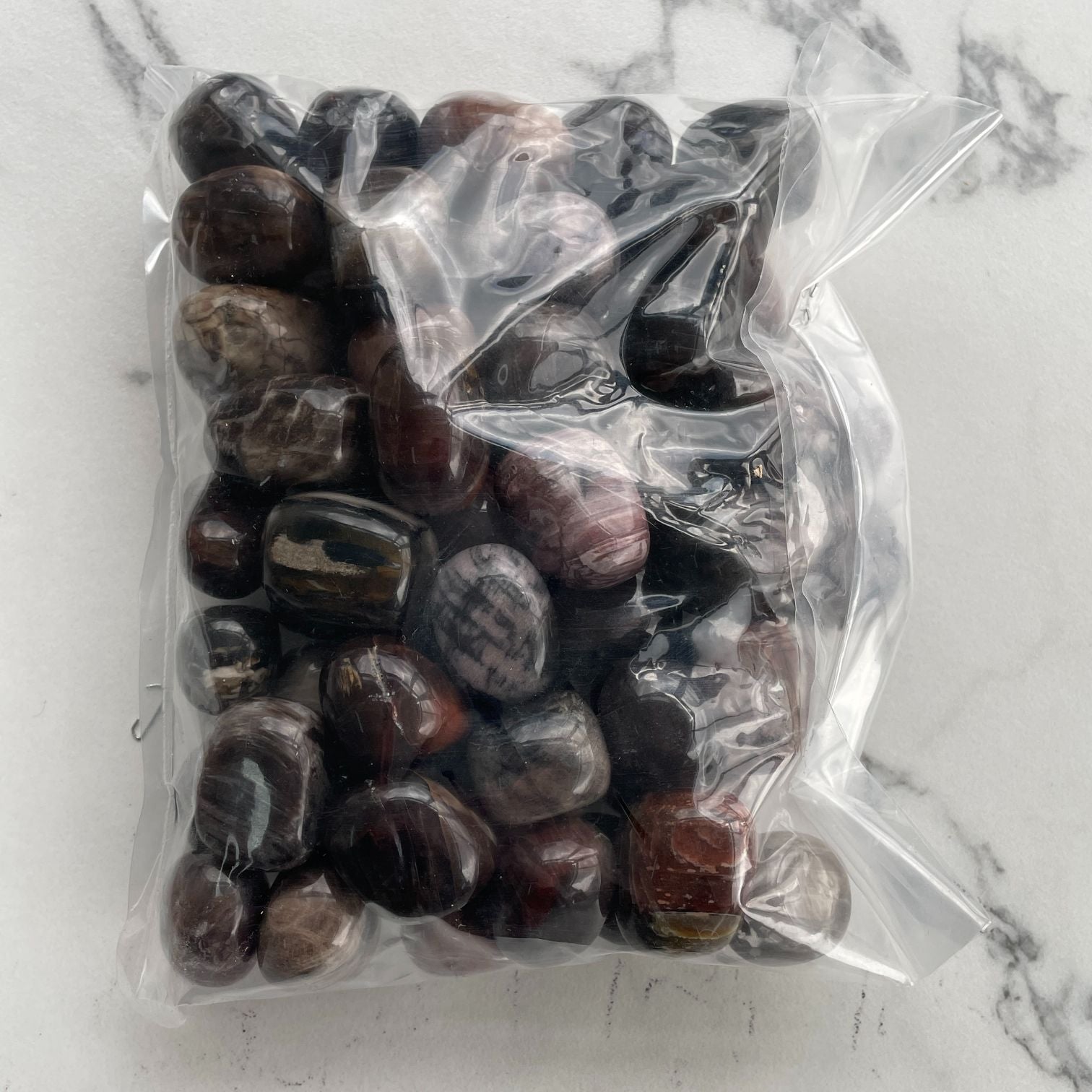 Firewood Agate Tumbled 1KG