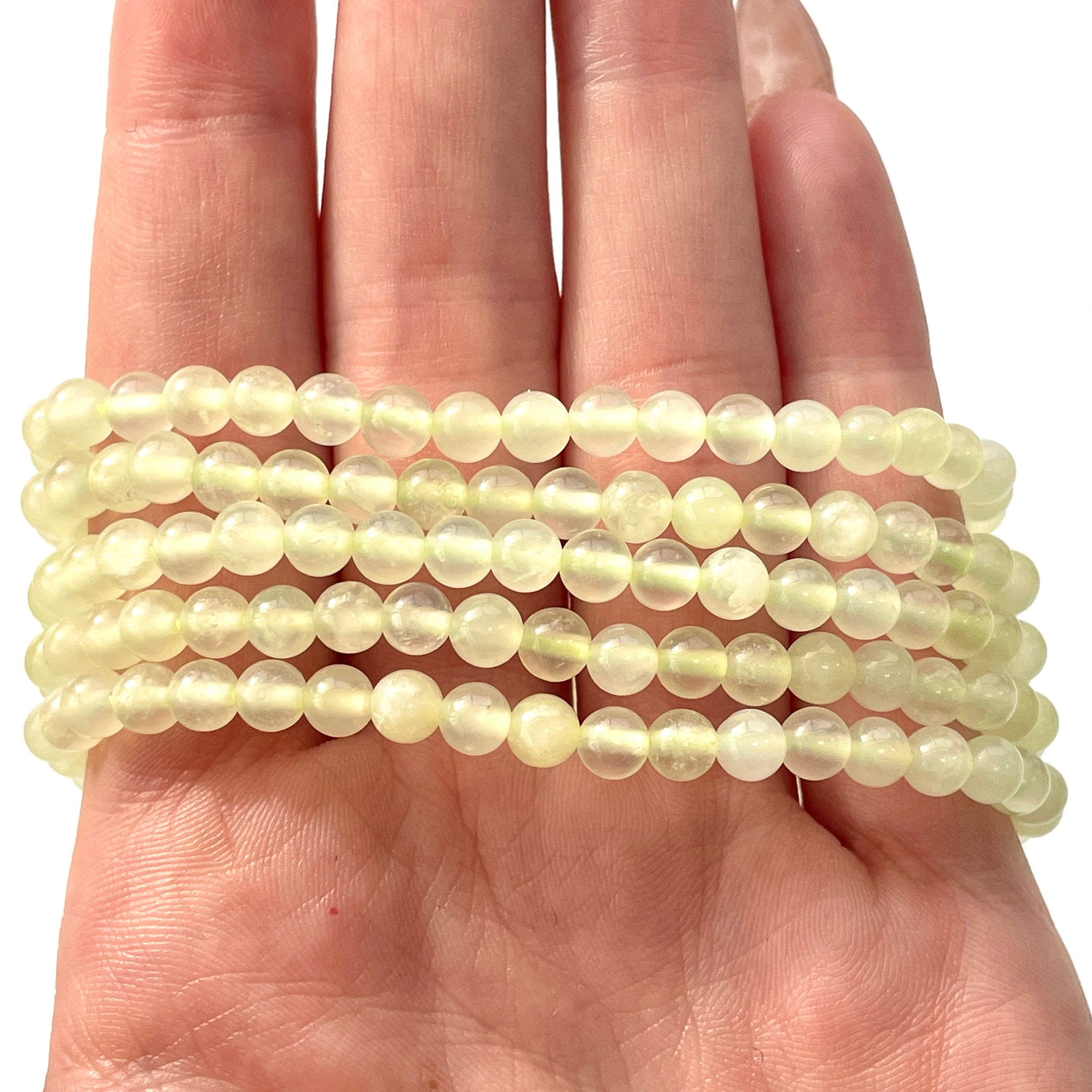 Jade - Bead Bracelet - 4mm