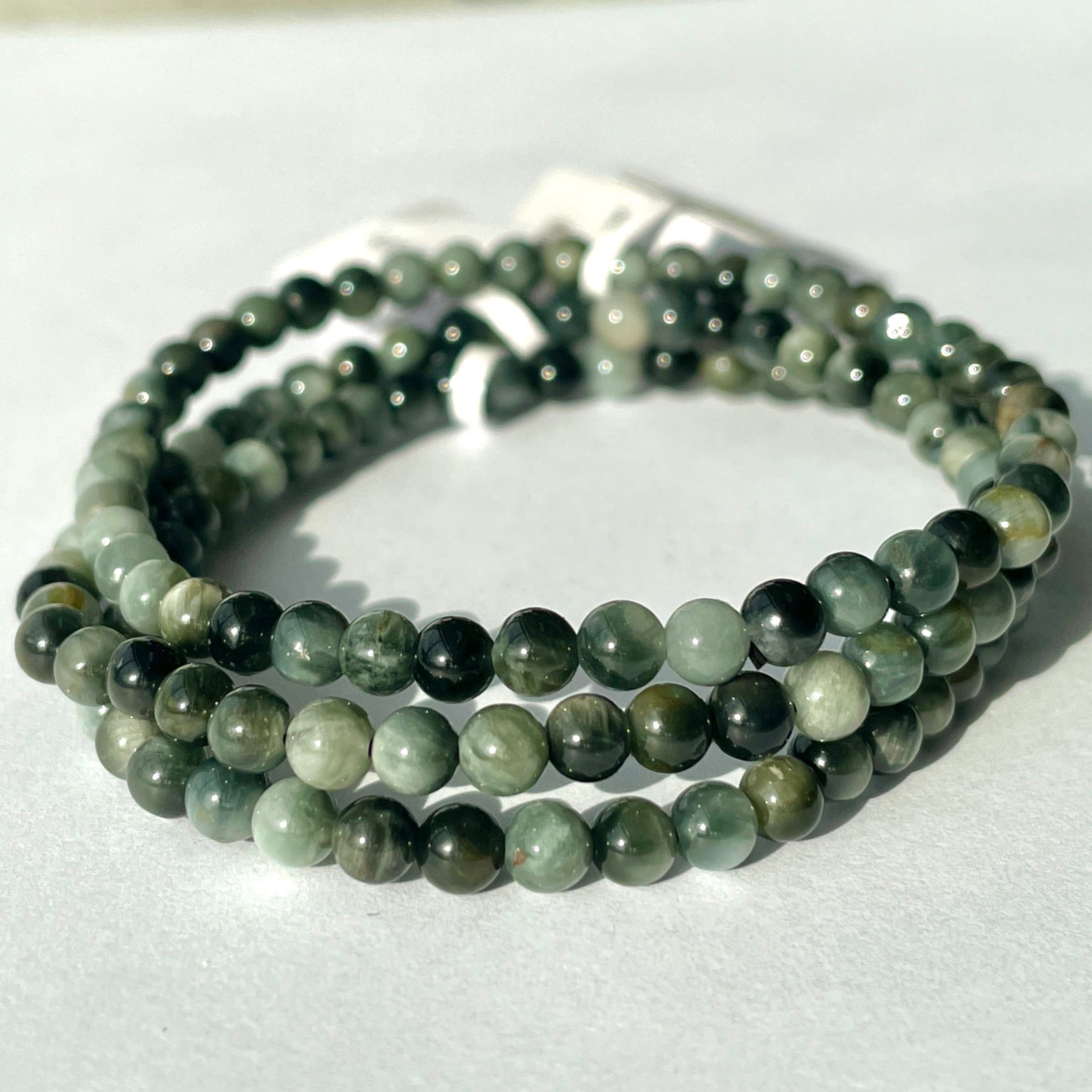 Cats Eye - Bead Bracelet - 4mm