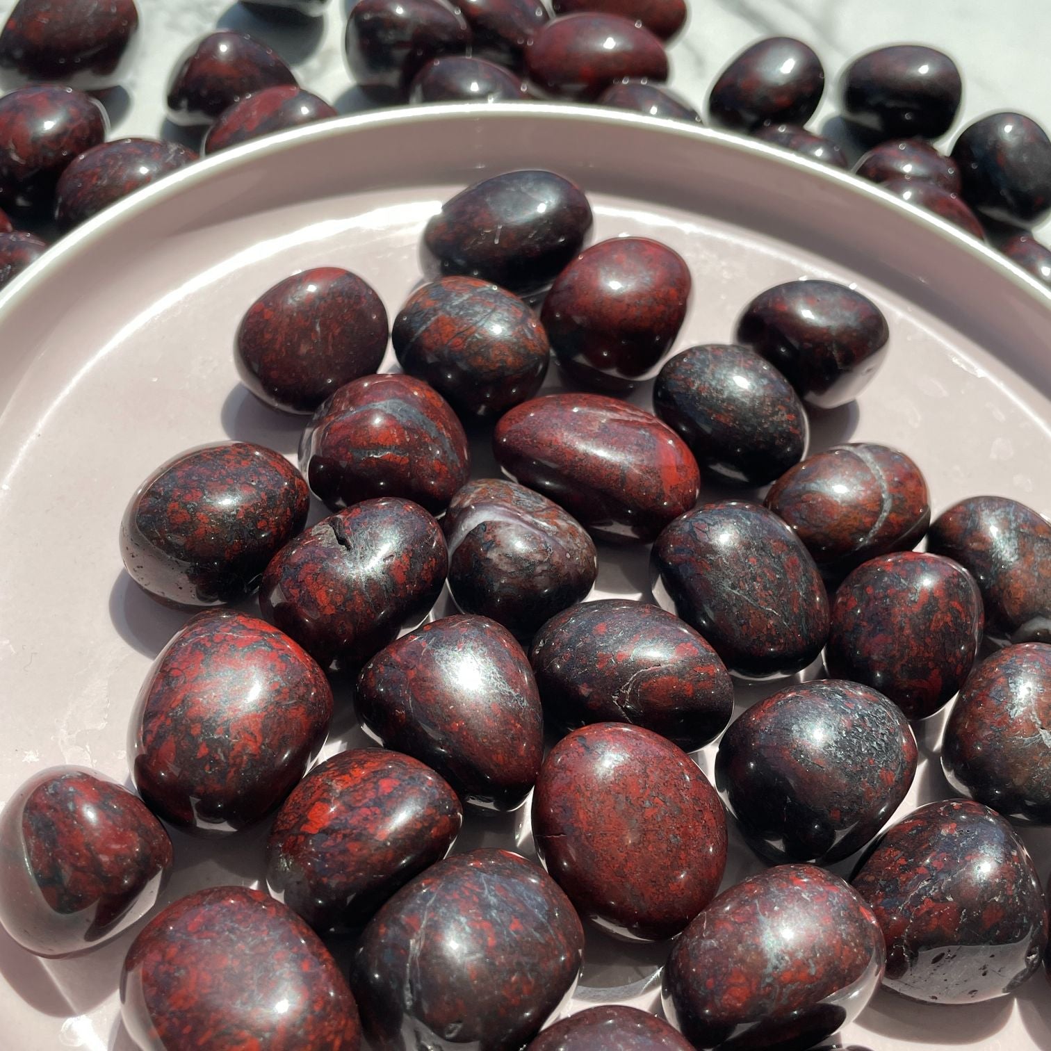 Brecciated Jasper Tumbled 1KG