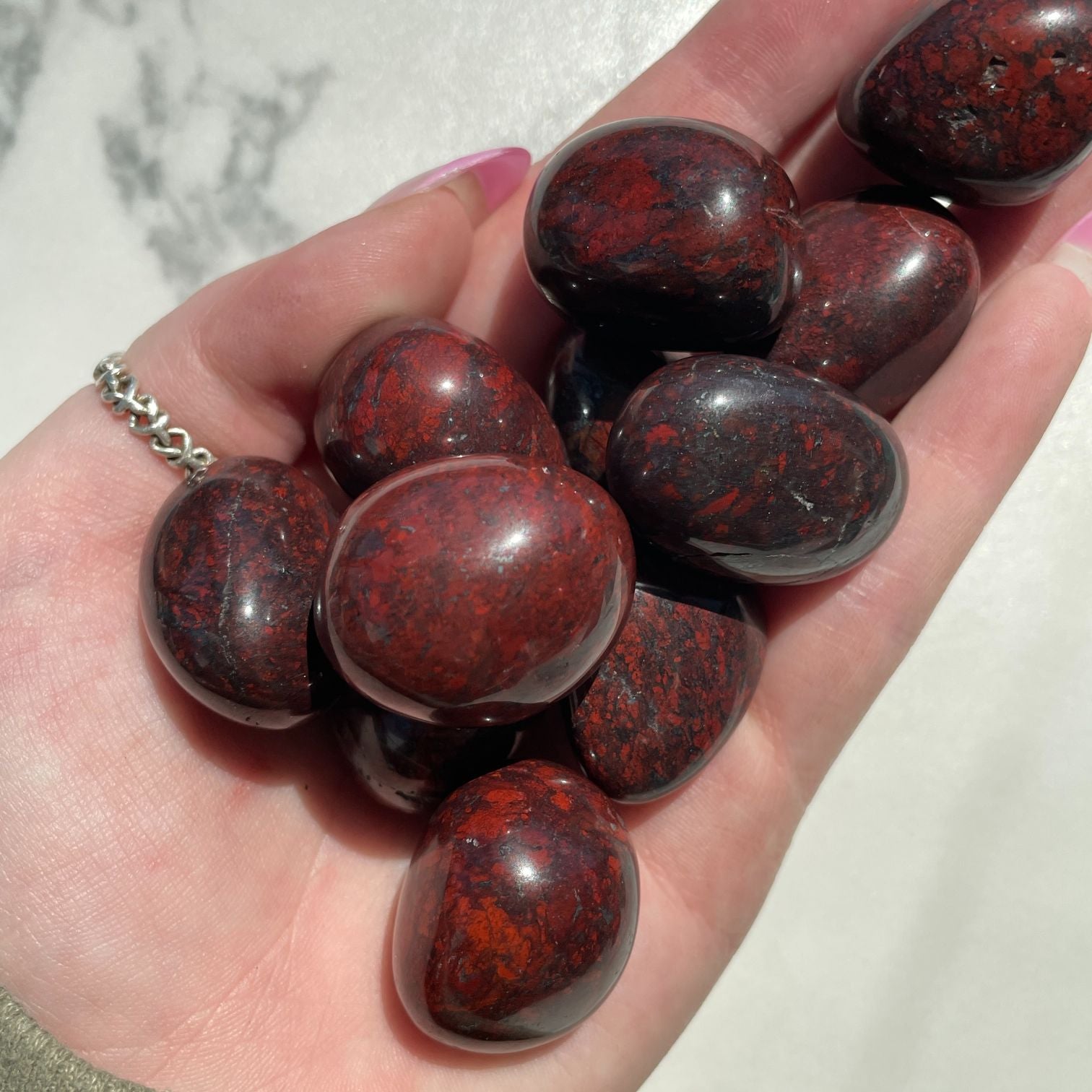 Brecciated Jasper Tumbled 200g