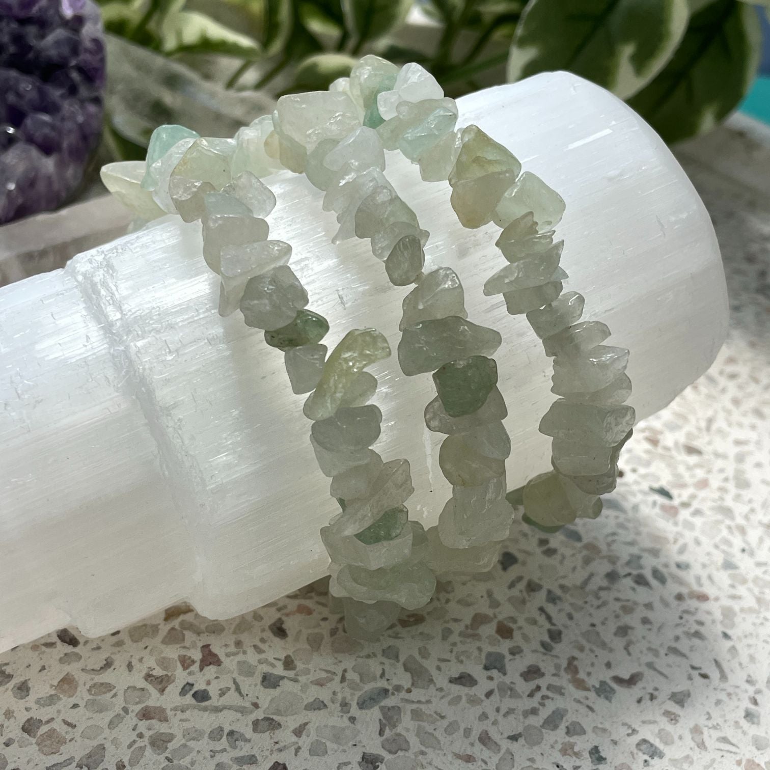 Green Ave - Chip Bracelet - Light
