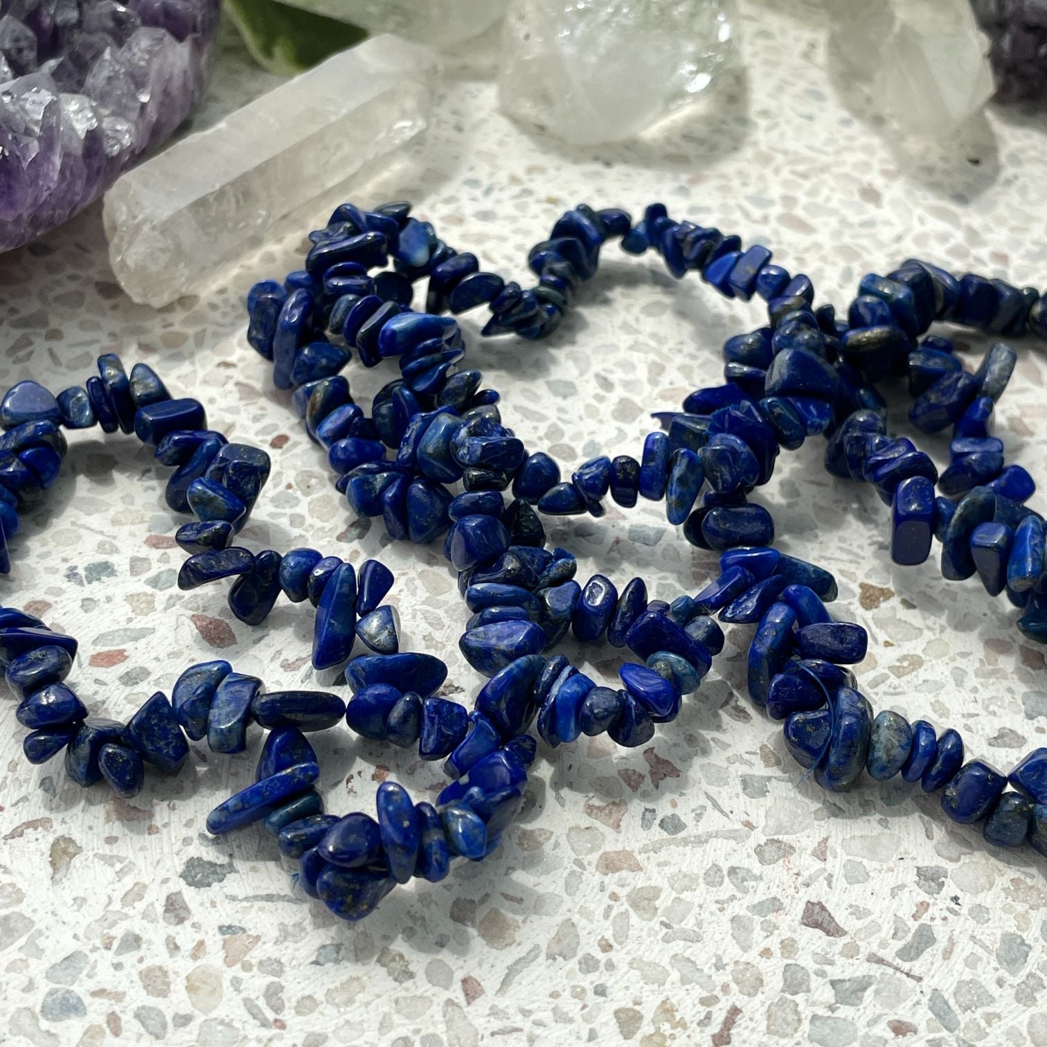 Lapis Lazuli Chip Bracelet Q1/A