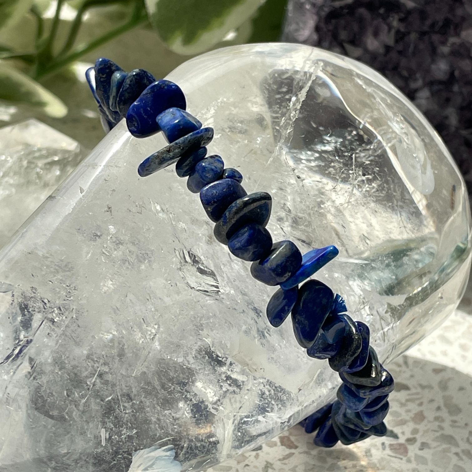 Lapis Lazuli Chip Bracelet Q1/A