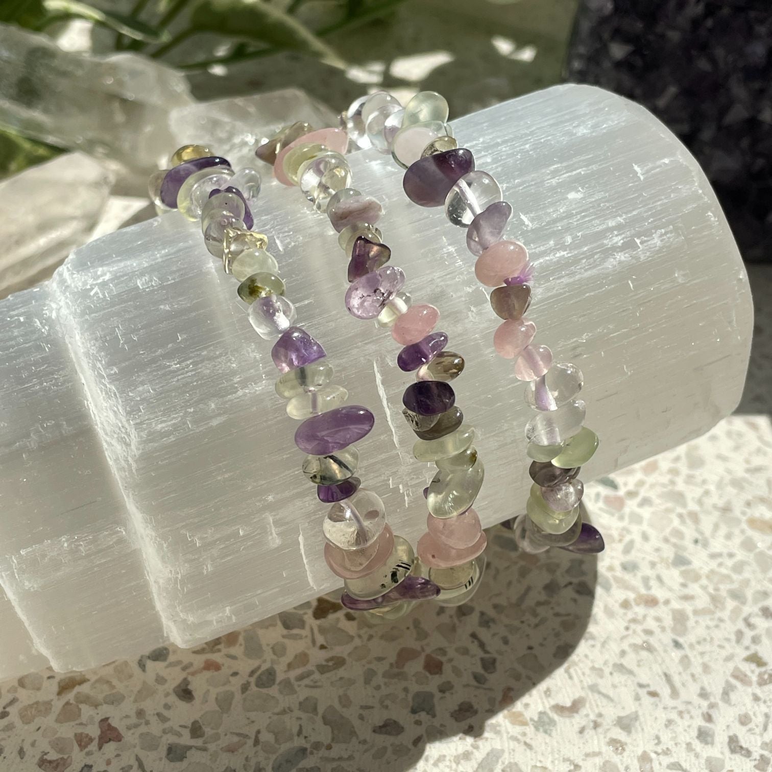 Four Mixed Chip Bracelet