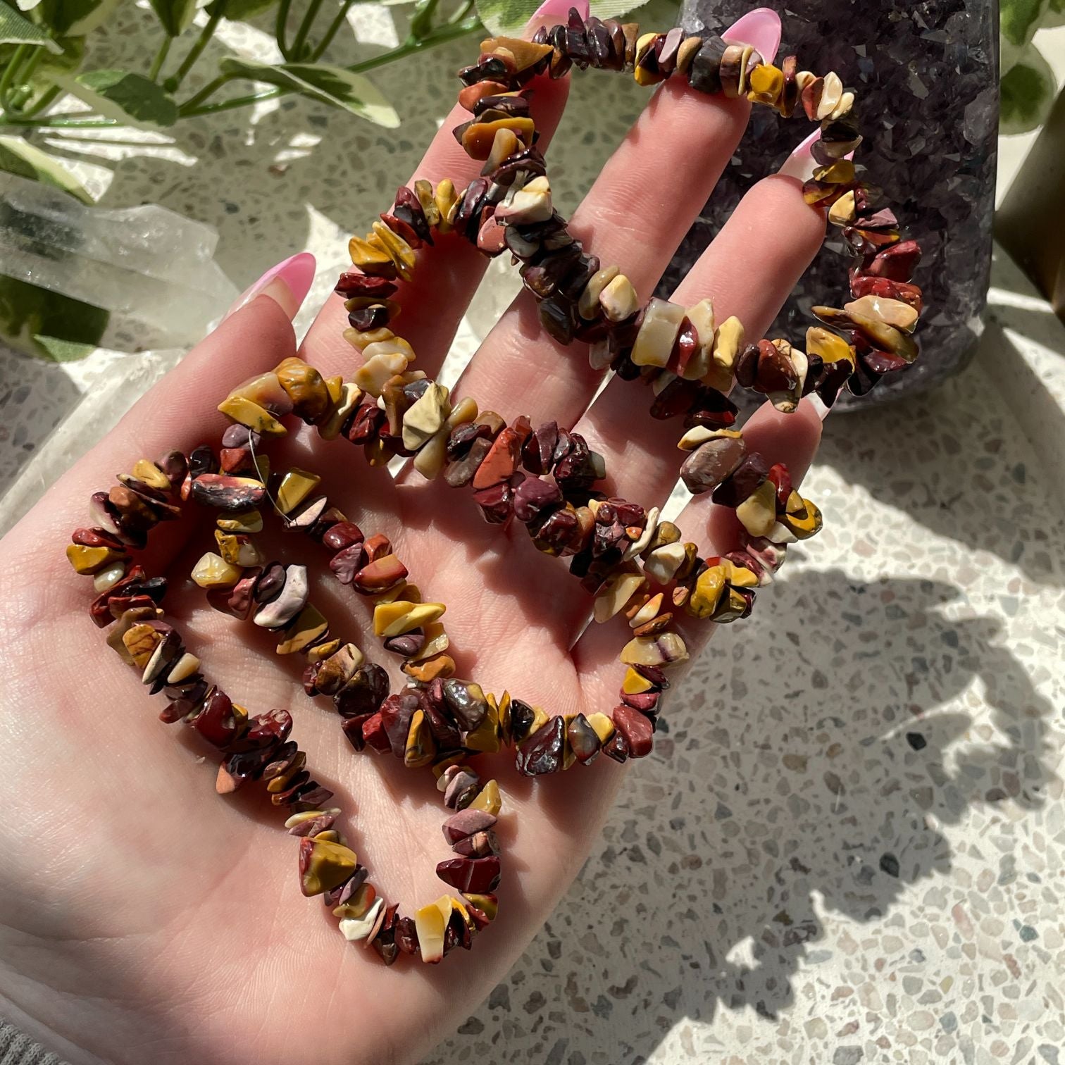 Mookaite Chip Bracelet