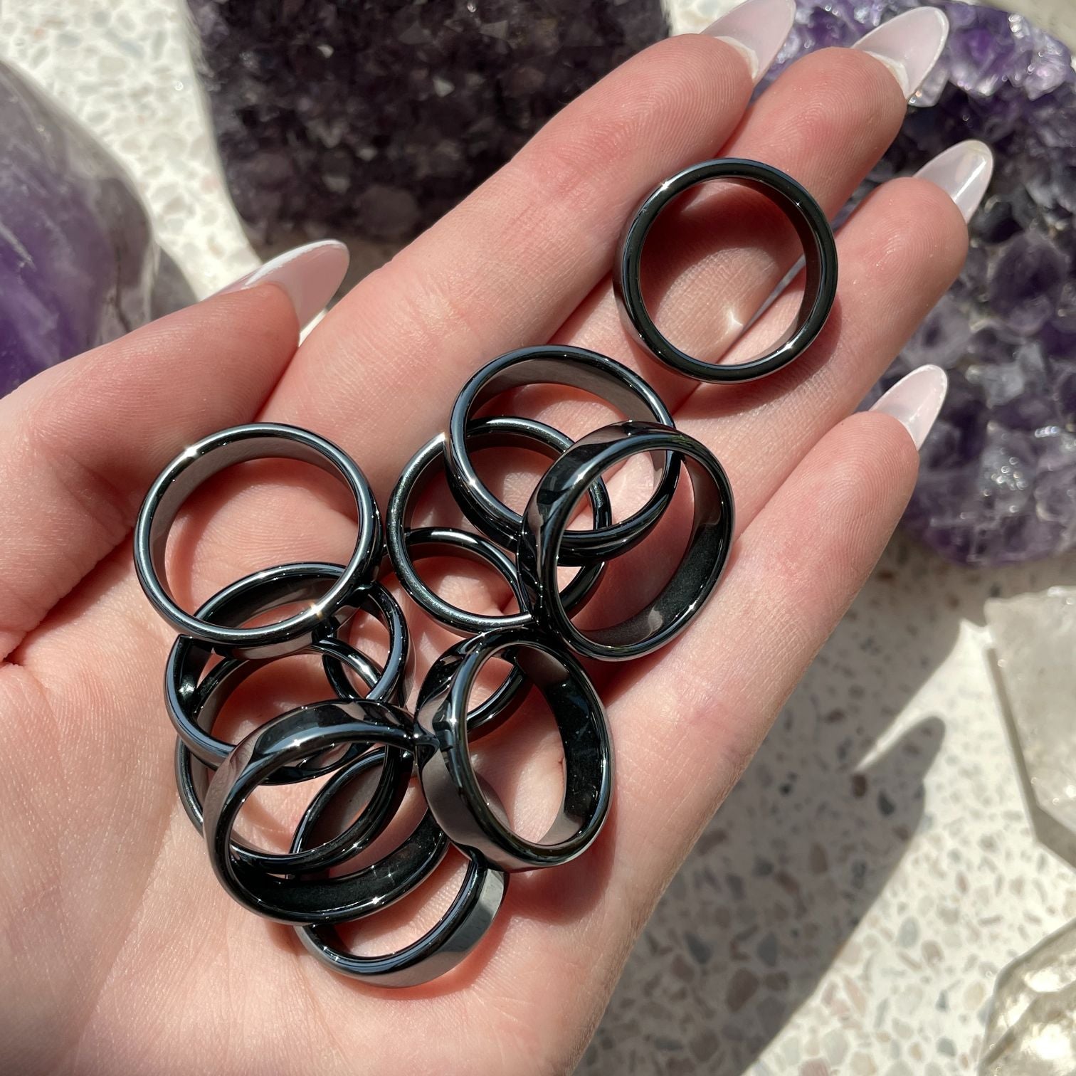 Hematite Ring - 5mm