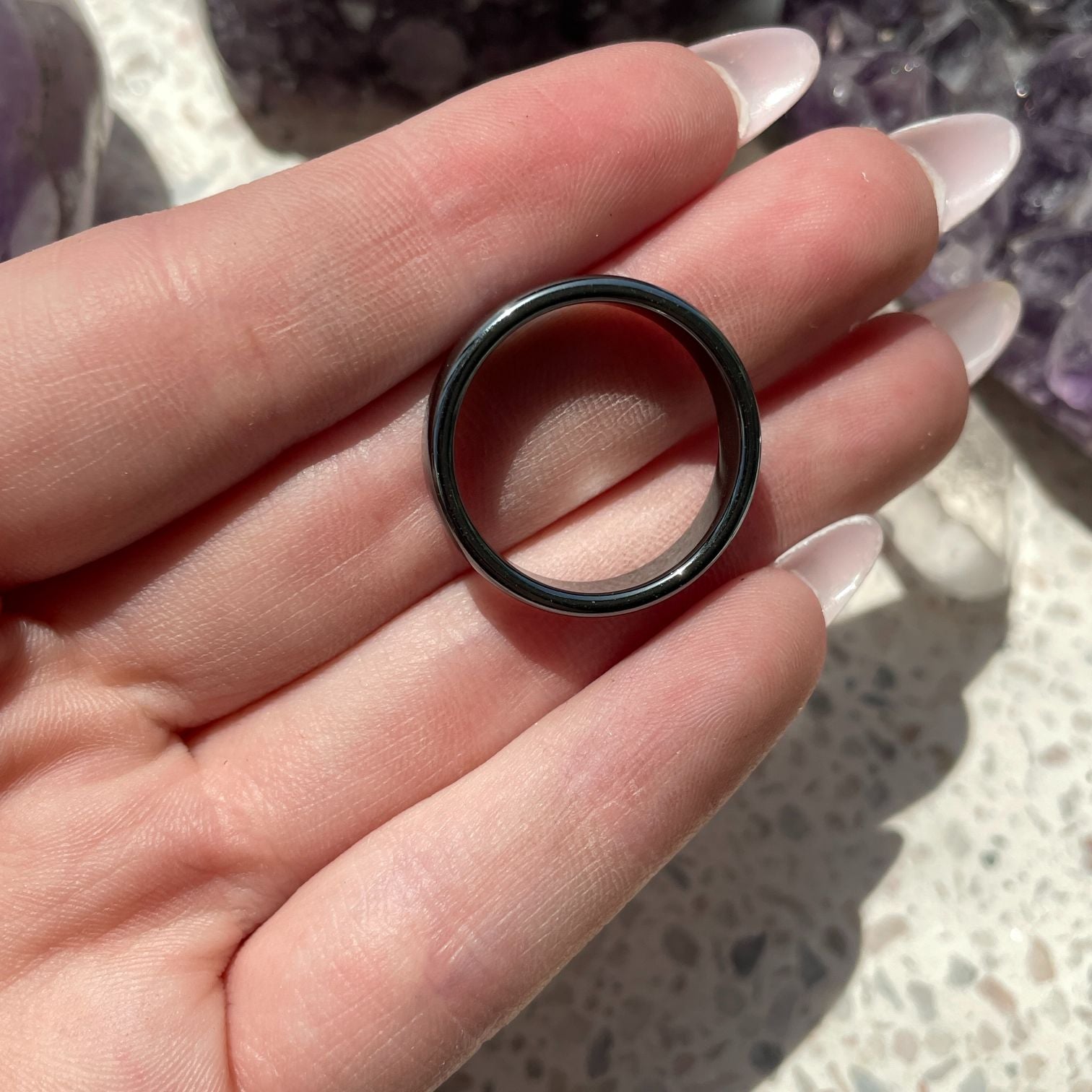 Hematite Ring - 5mm