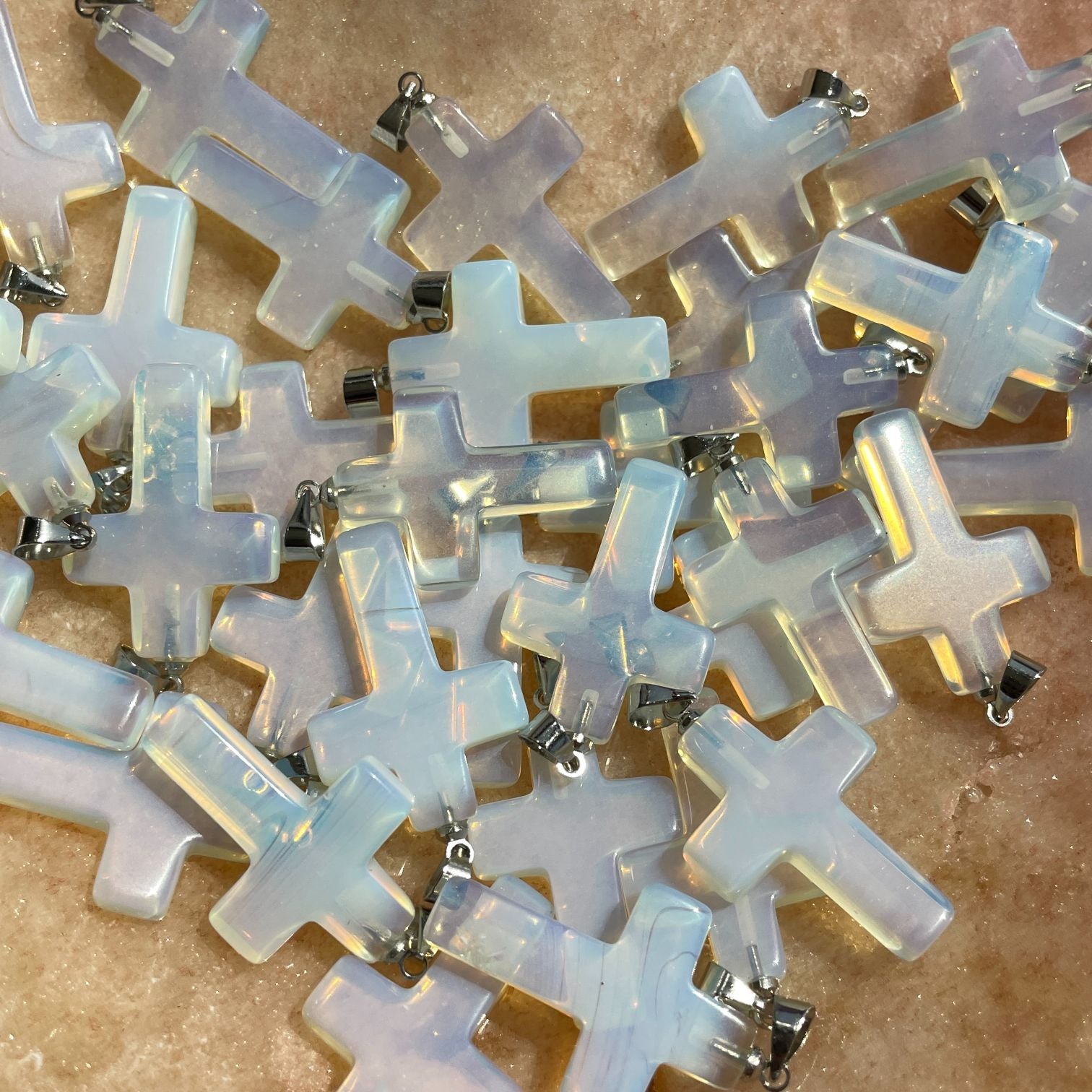 Opalite Cross Pendant
