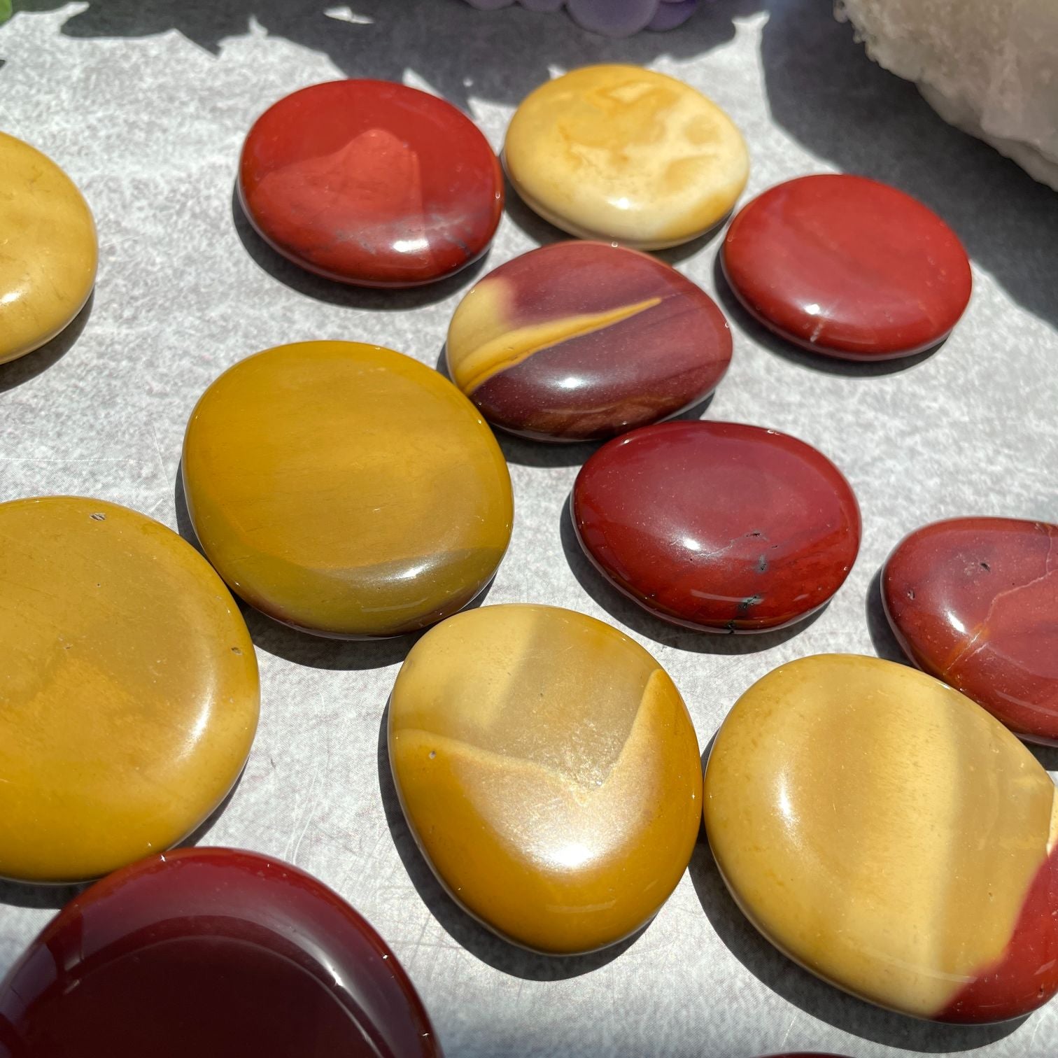 Pocket Palm Stone - Mookaite